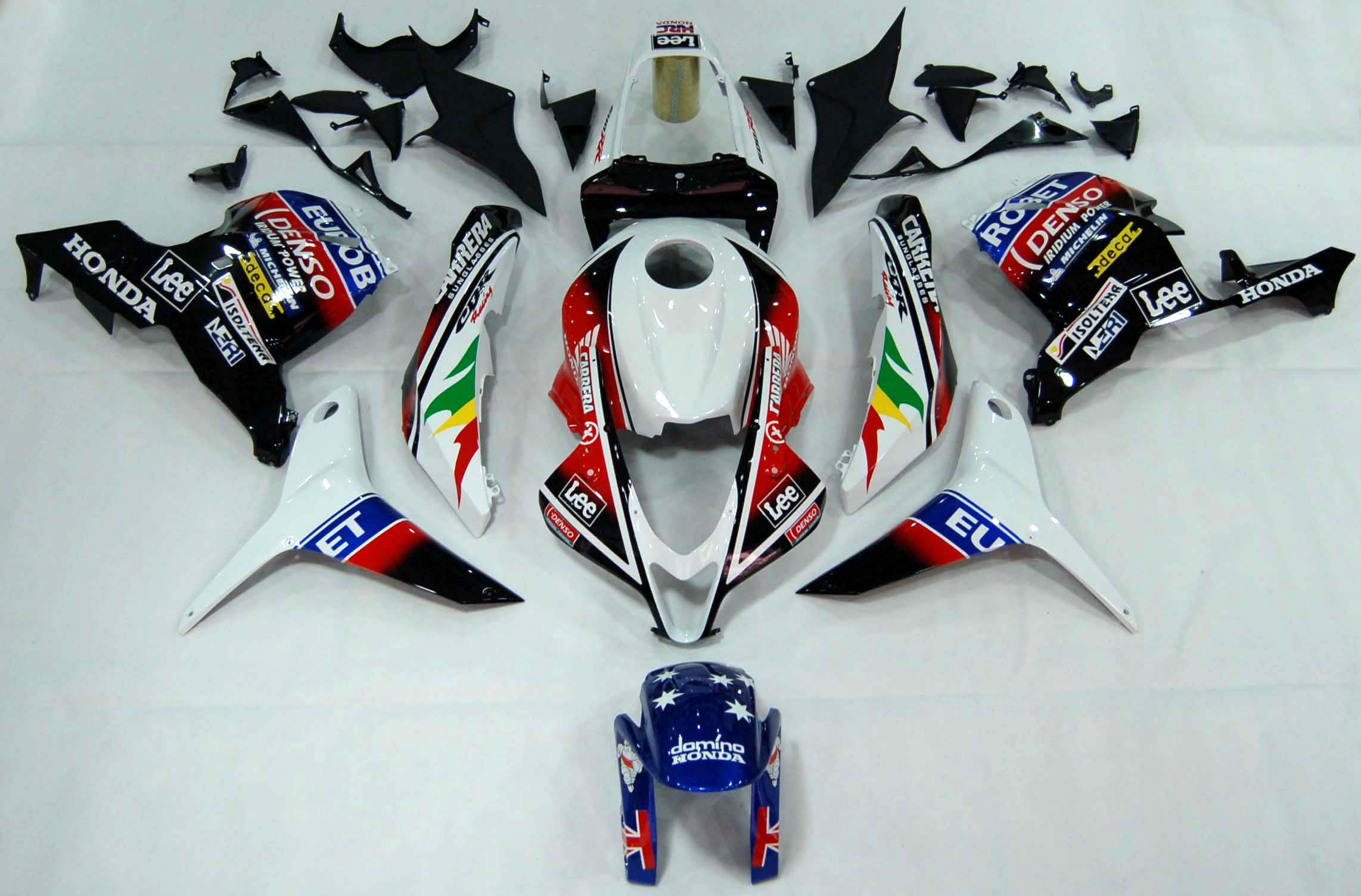 Amotopart 2009-2012 Honda CBR600RR Multicolor Fairing Kit