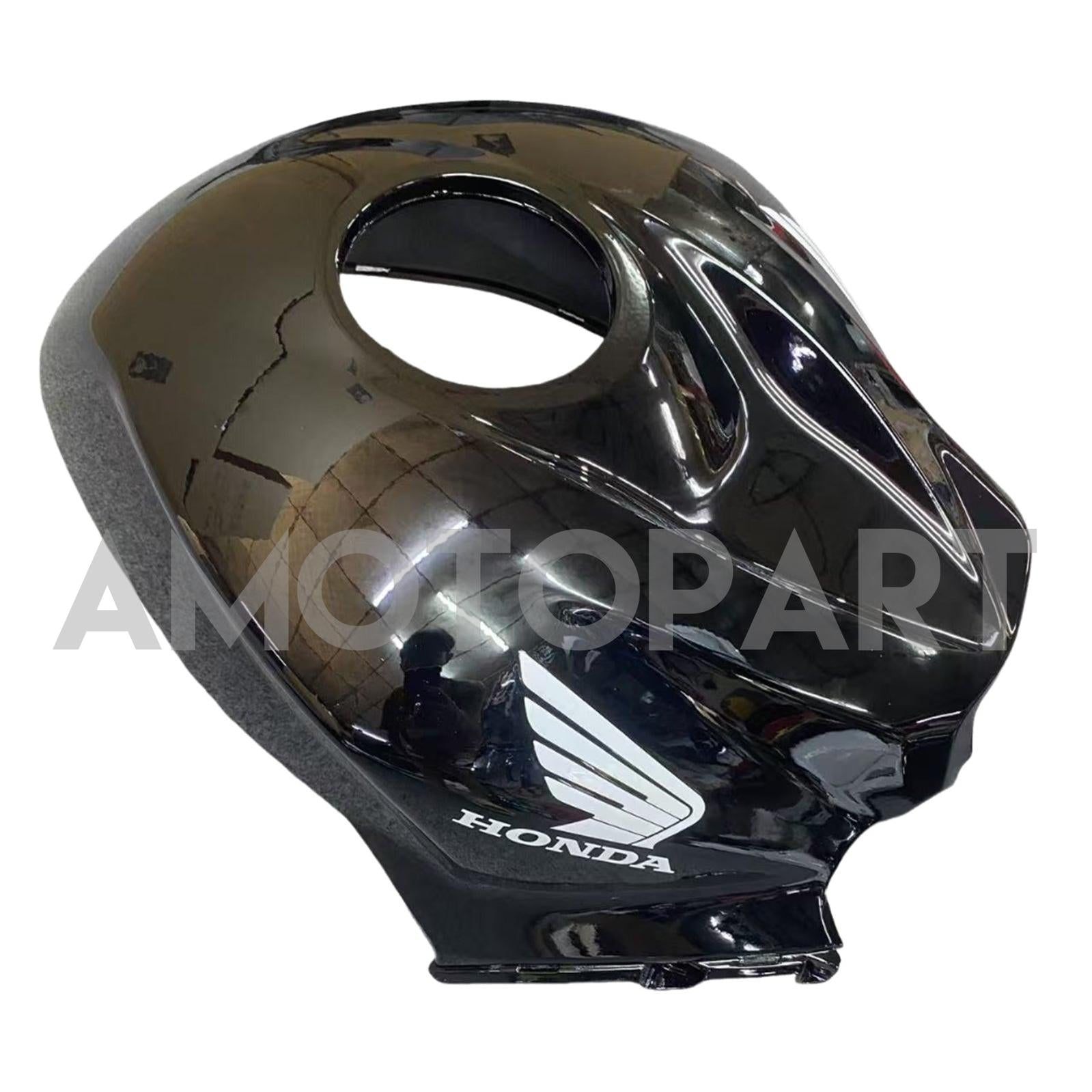 Amotopart 2009-2012 Honda CBR600RR WHITE & BLACK LOGOS FAIRING KIT