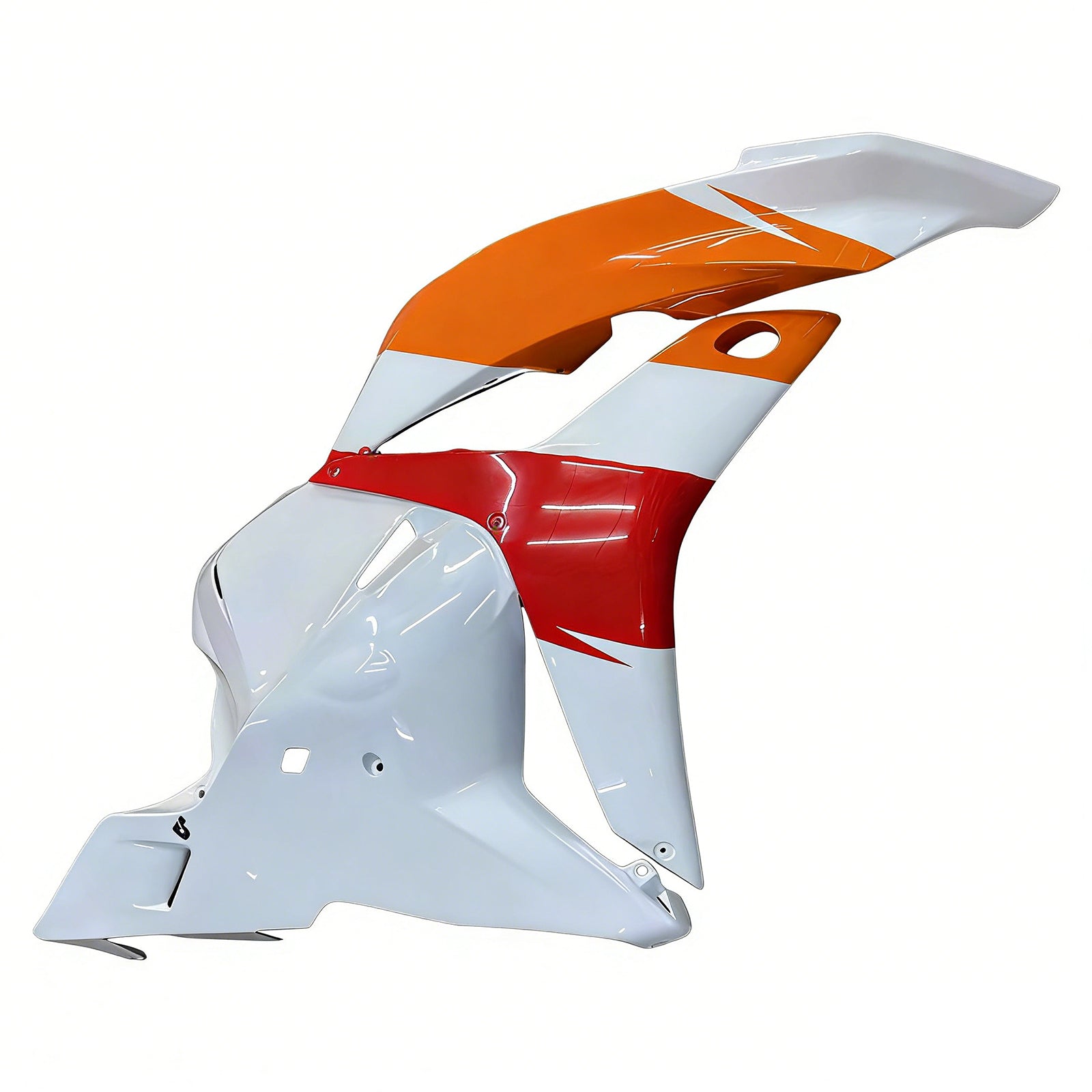 Amotopart 2009-2012 Honda CBR600RR Orange Red White Fairing Kit