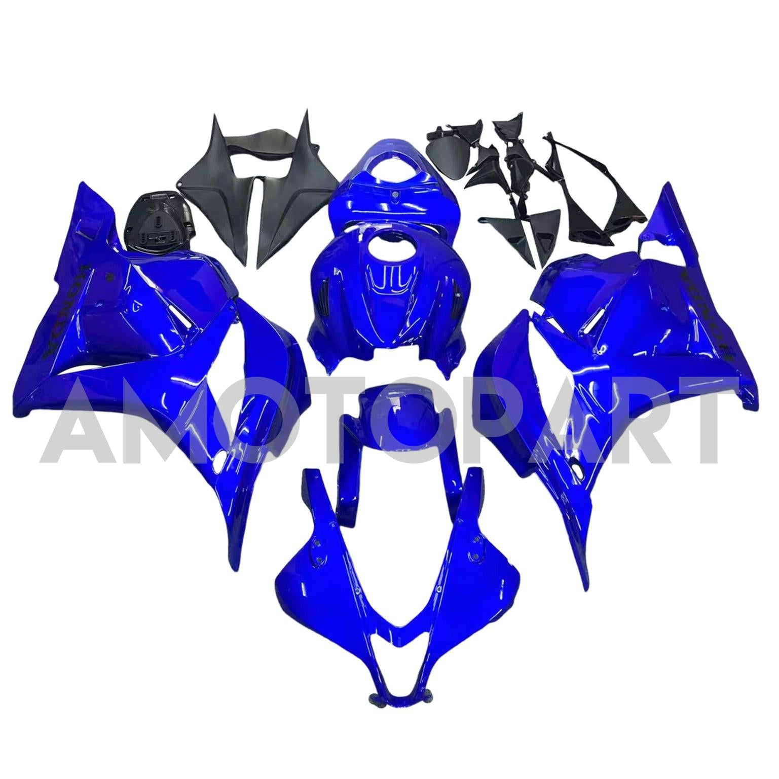Amotopart 2009-2012 Honda CBR600RR Blue Fairing Kit