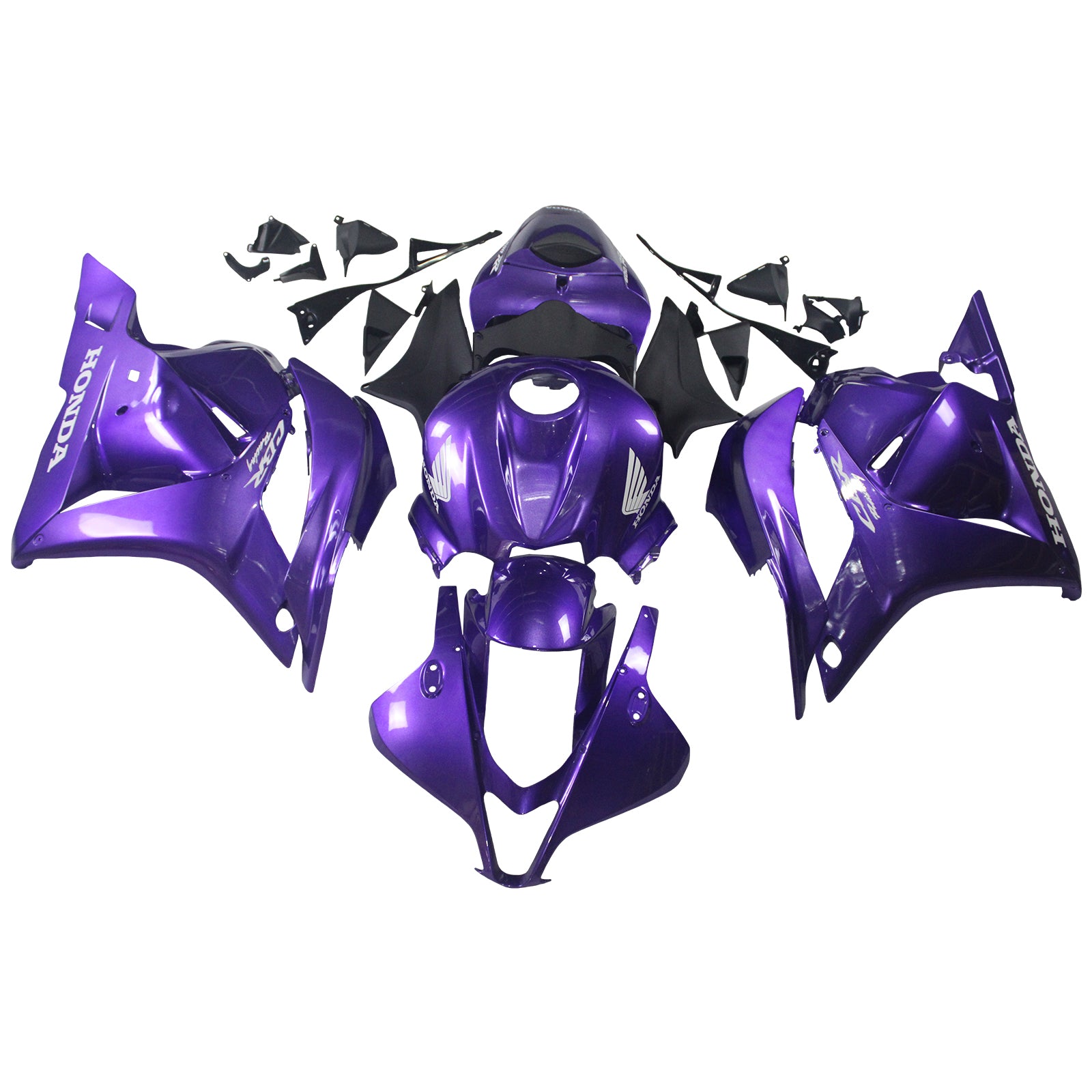 Amotopart 2009-2012 Honda CBR600RR Purple Fairing Kit