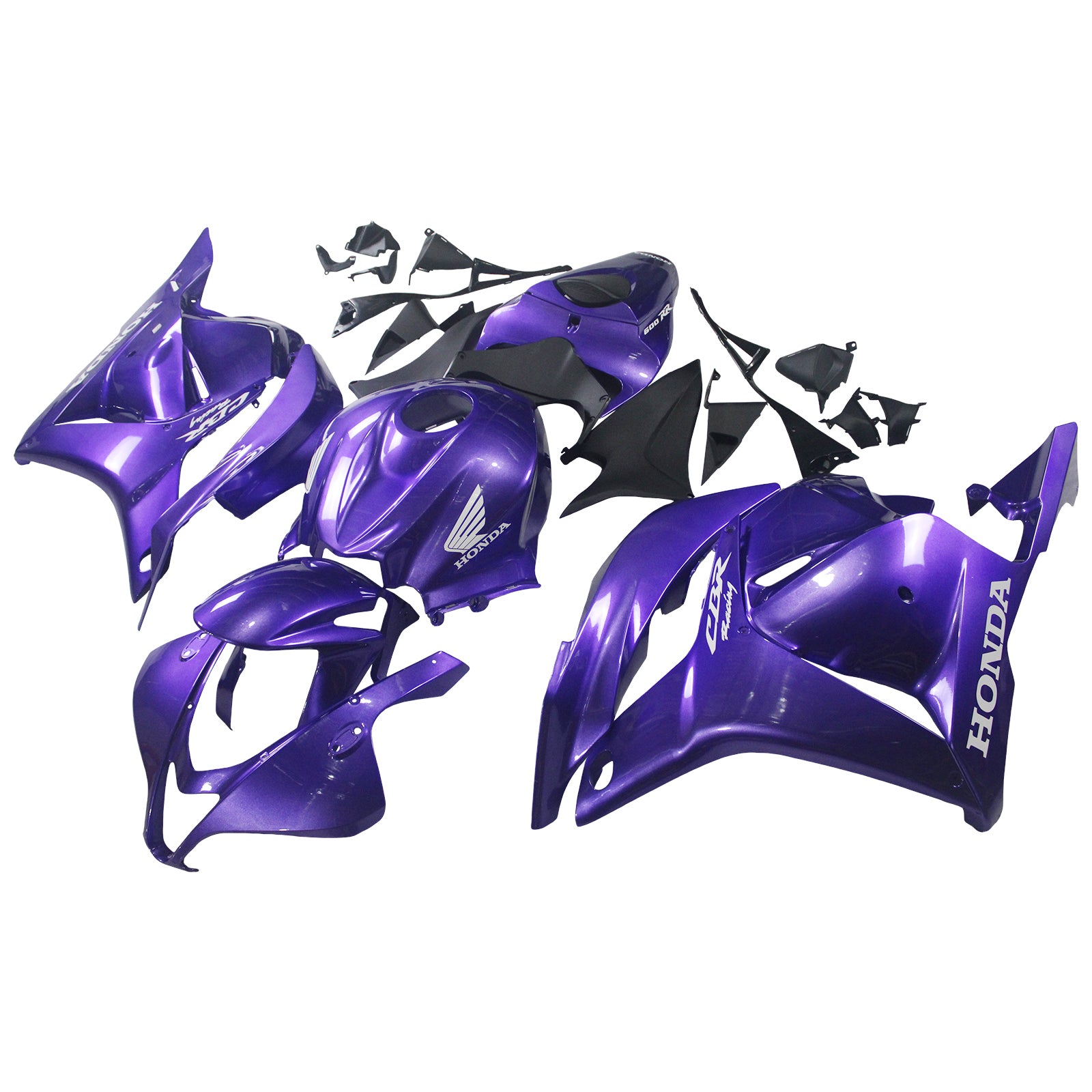 Amotopart 2009-2012 Honda CBR600RR Purple Fairing Kit