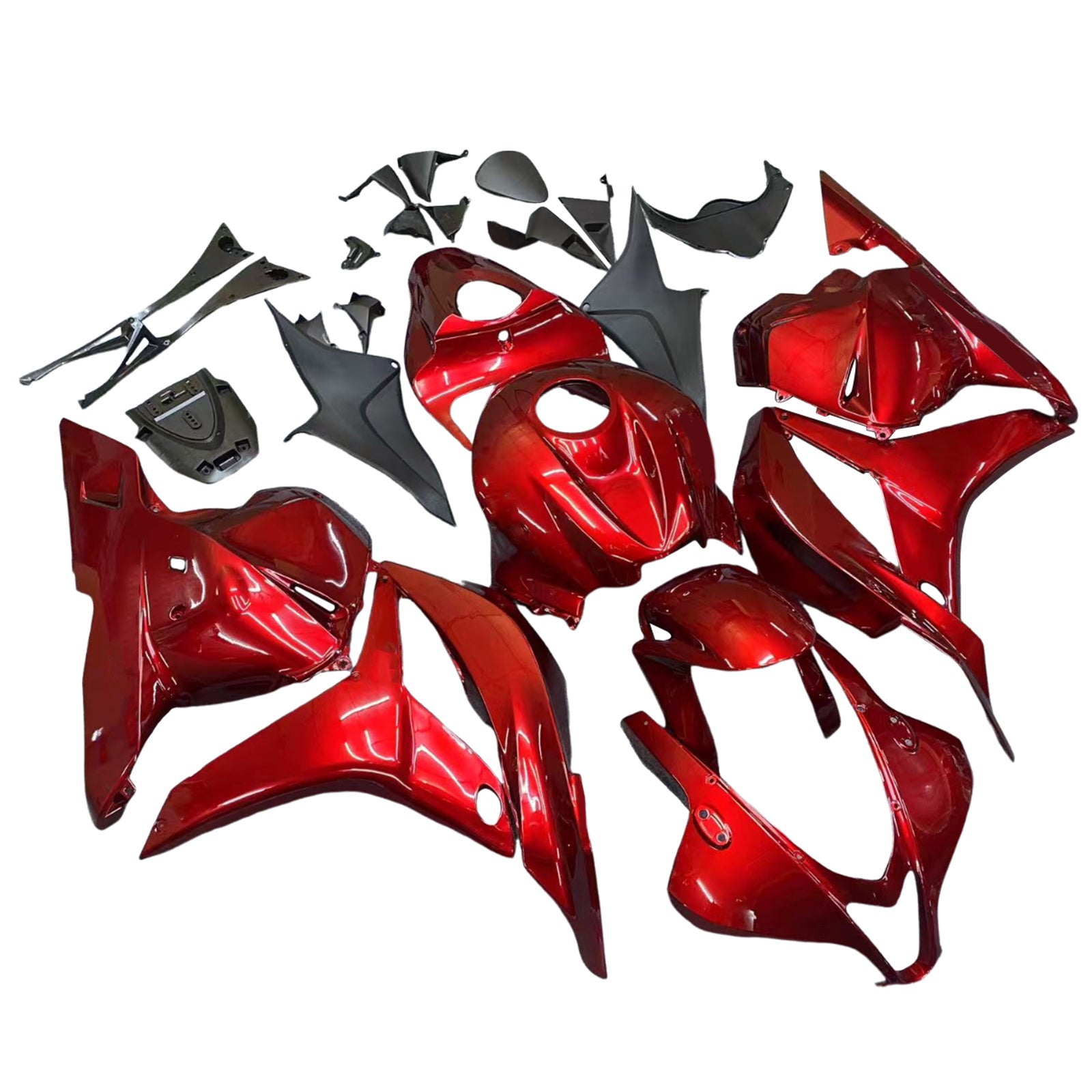 Amotopart 2009-2012 Honda CBR600RR Red Fairing Kit