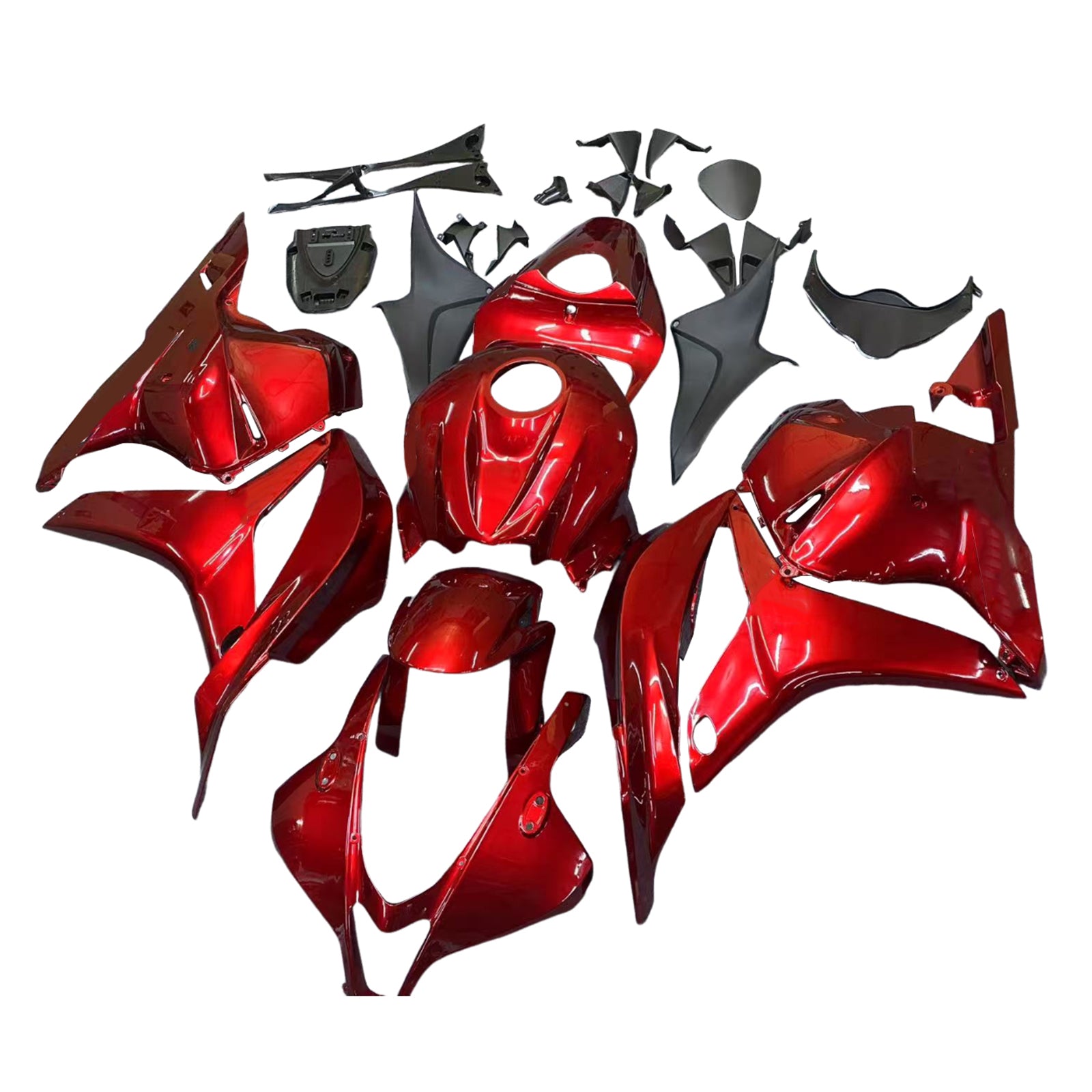 Amotopart 2009-2012 Honda CBR600RR Red Fairing Kit