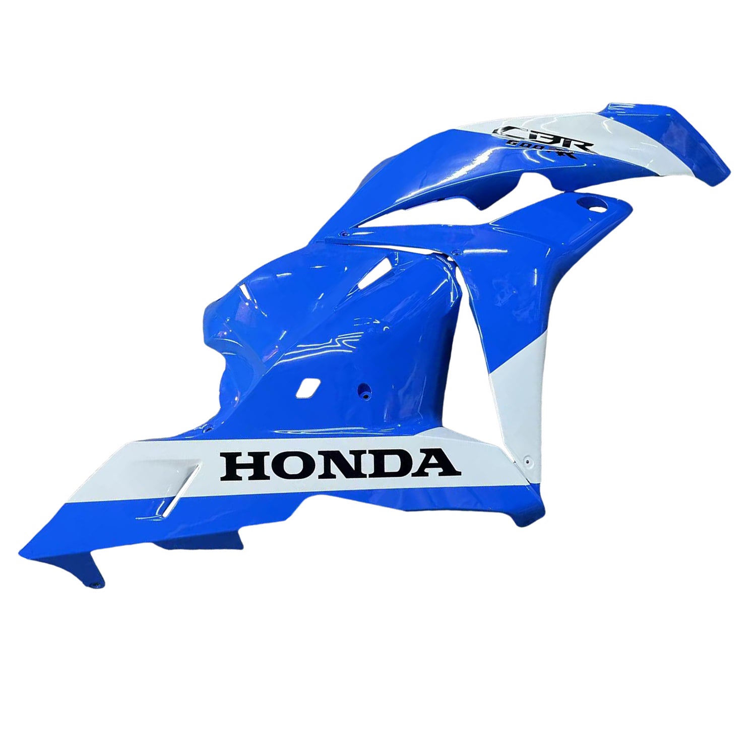 Amotopart 2009-2012 Honda CBR600RR Blue White Fairing Kit