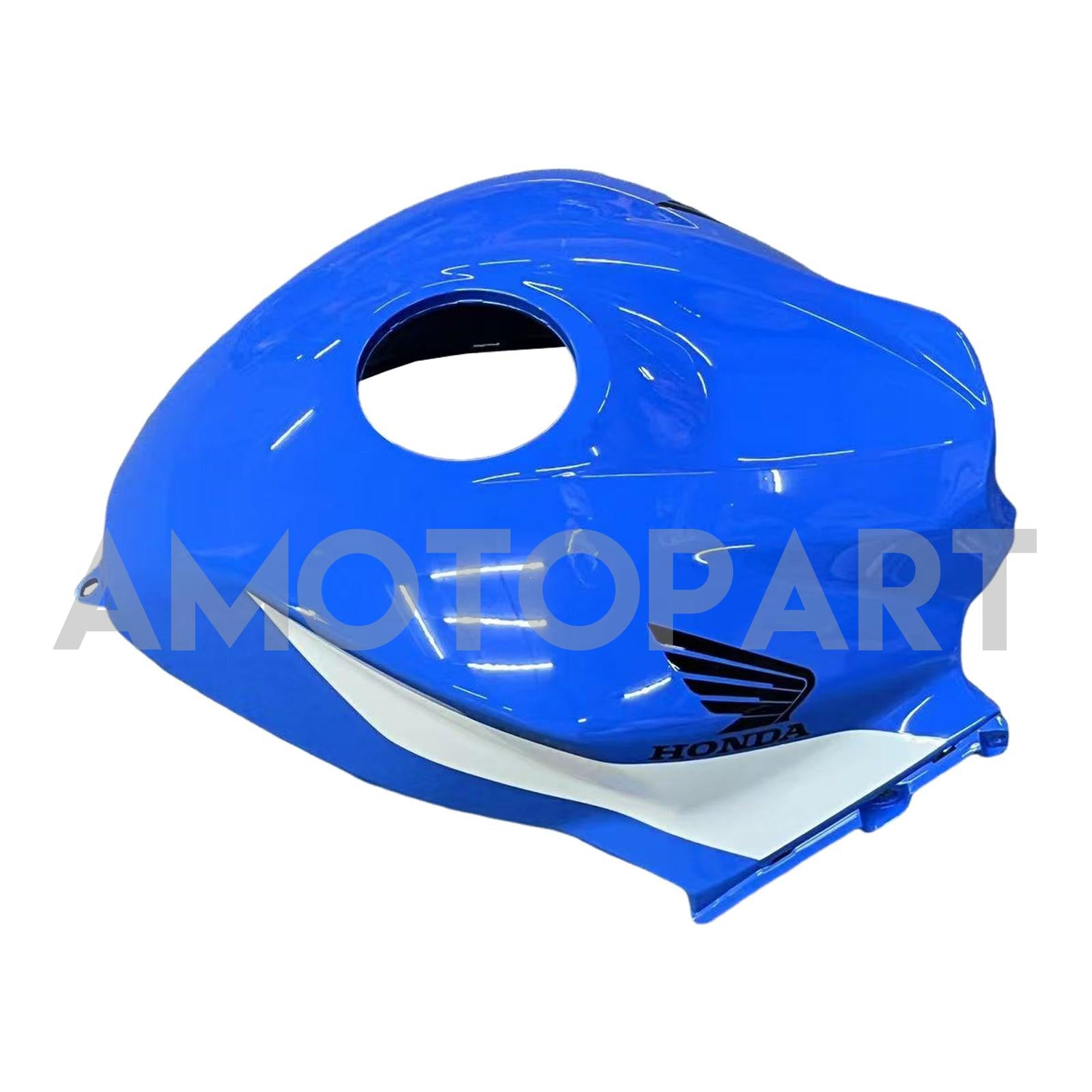 Amotopart 2009-2012 Honda CBR600RR Blue White Fairing Kit