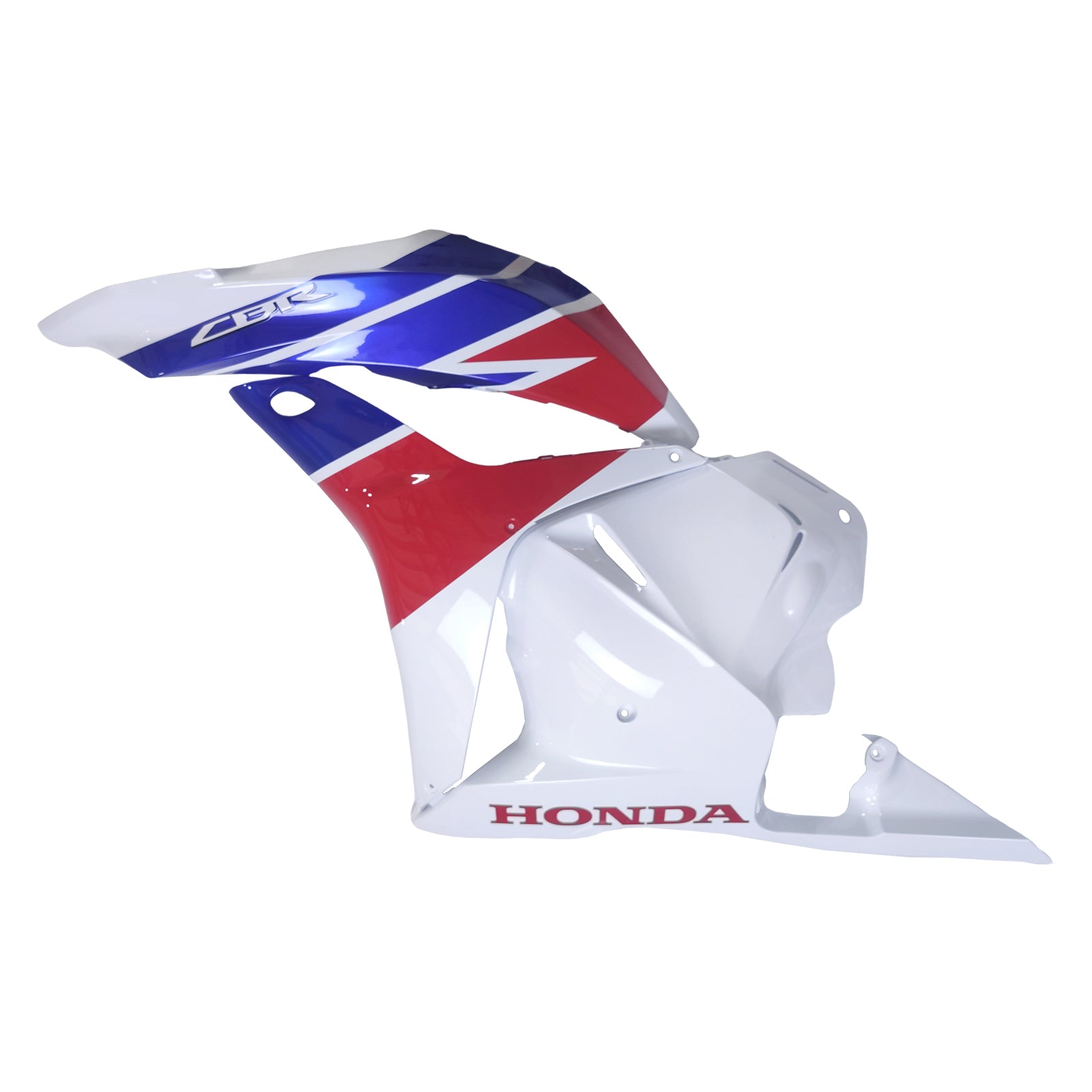Amotopart 2009–2012 Honda CBR600RR Blau Rot Weiß Verkleidungsset