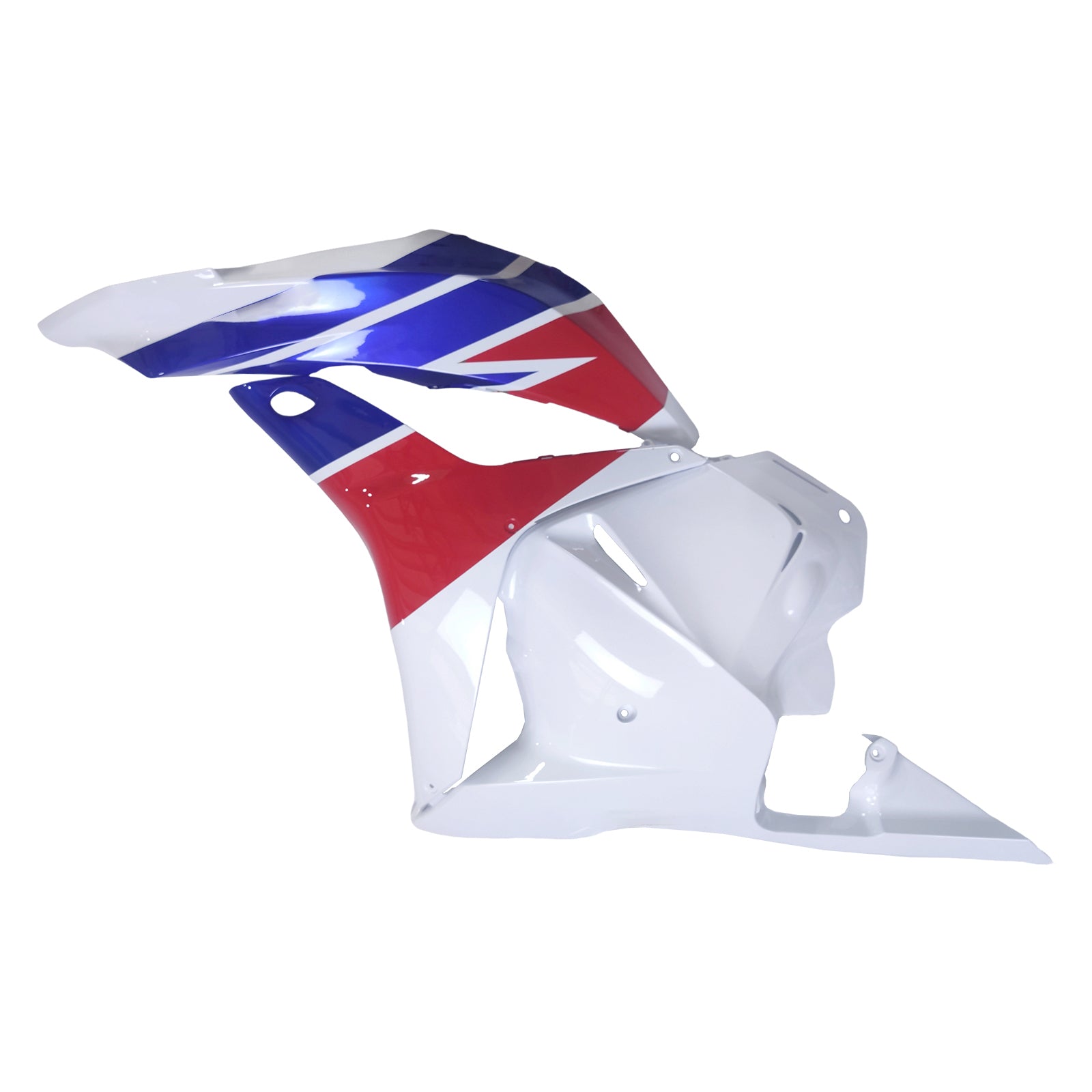 Amotopart 2009-2012 Honda CBR600RR Kit de carénage blanc rouge bleu