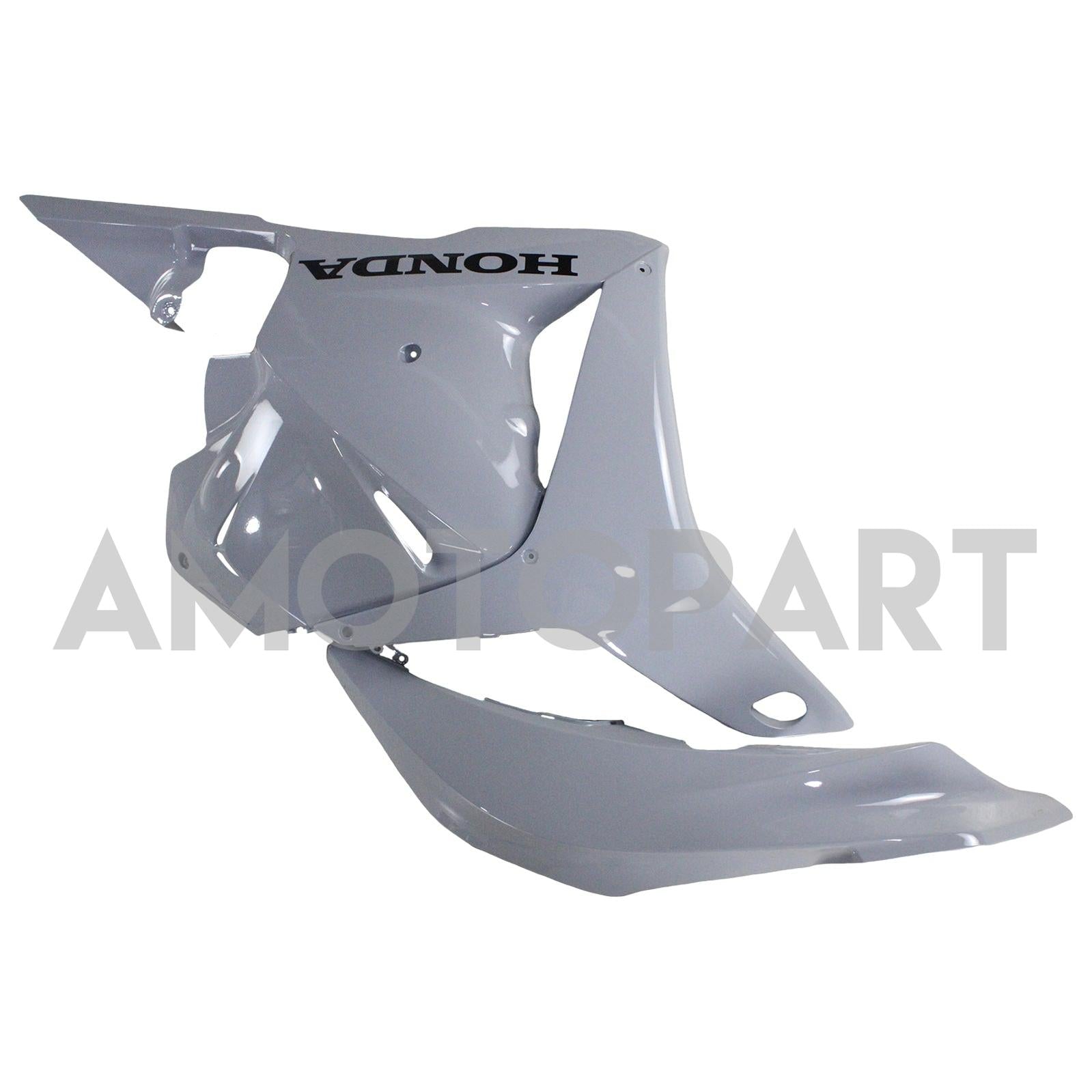 Amotopart 2009-2012 Honda CBR600RR Gloss Grey Fairing Kit