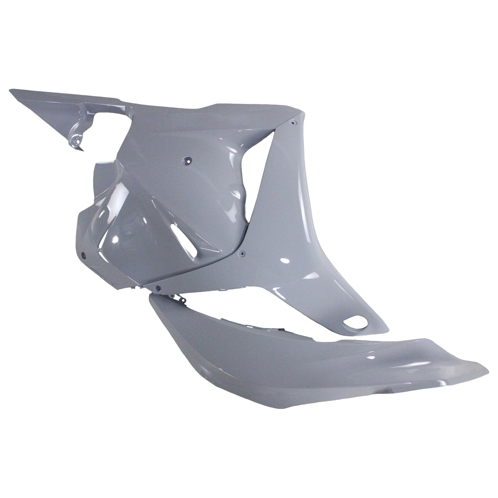 Amotopart 2009-2012 Honda CBR600RR Gloss Grey Fairing Kit