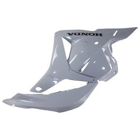 Amotopart 2009-2012 Honda CBR600RR White Black Fairing Kit