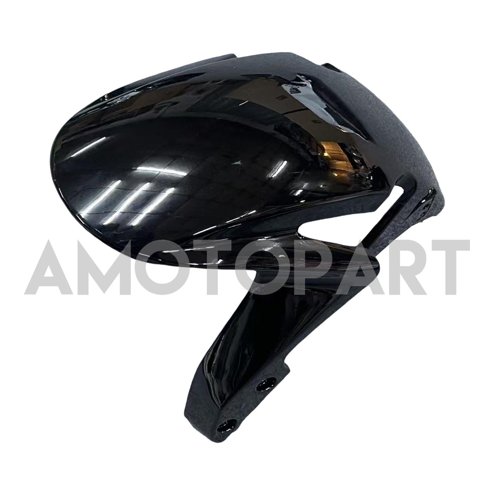 Amotopart 2009-2012 Honda CBR600RR Black White Fairing Kit