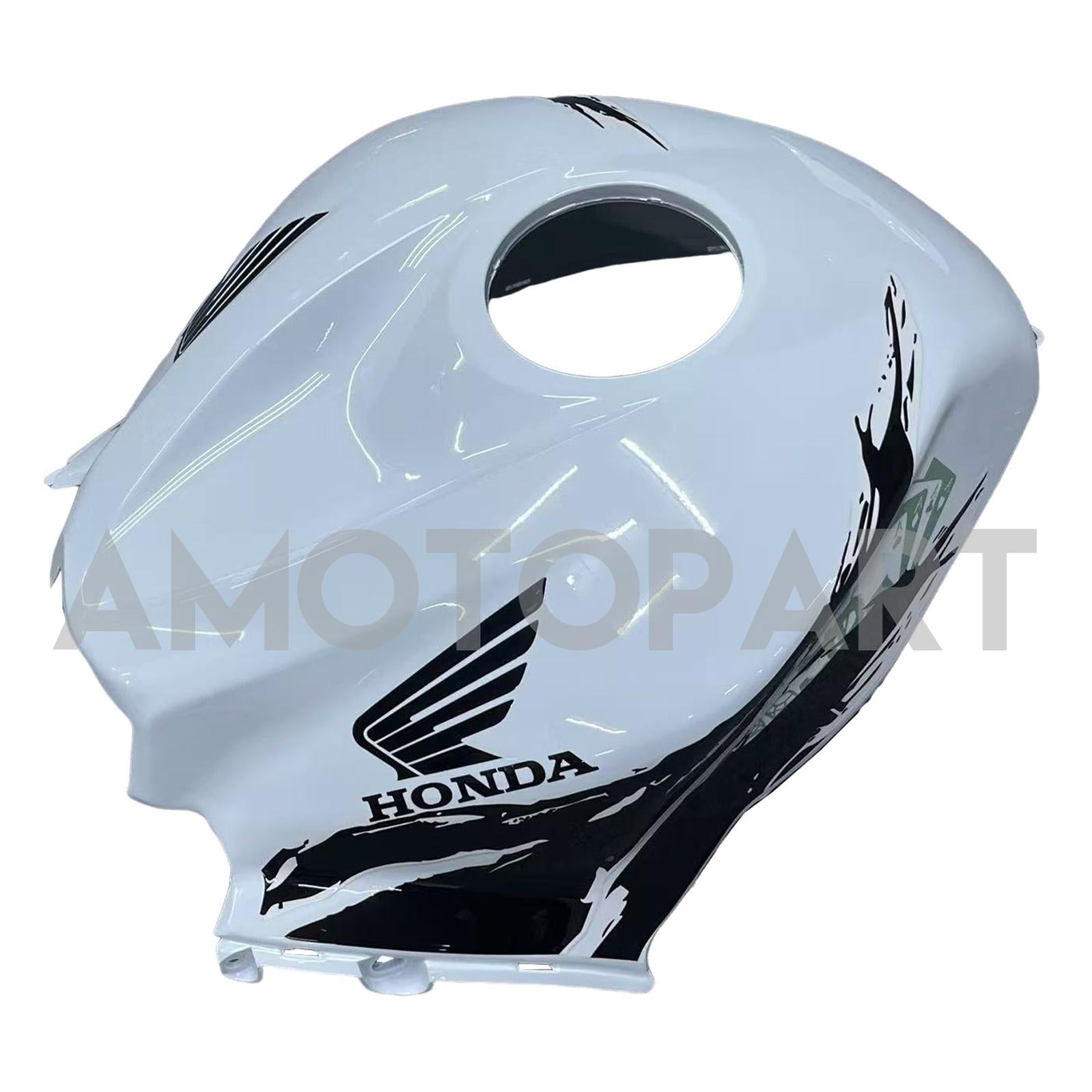 Amotopart 2009-2012 Honda CBR600RR Black White Fairing Kit