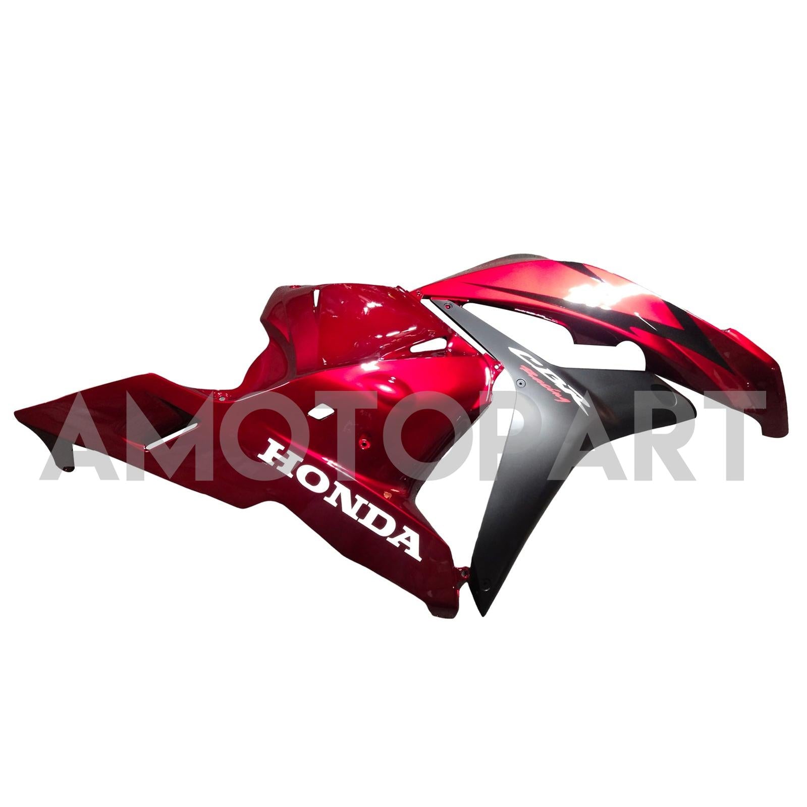 Amotopart 2009-2012 Honda CBR600RR Red Black Fairing Kit