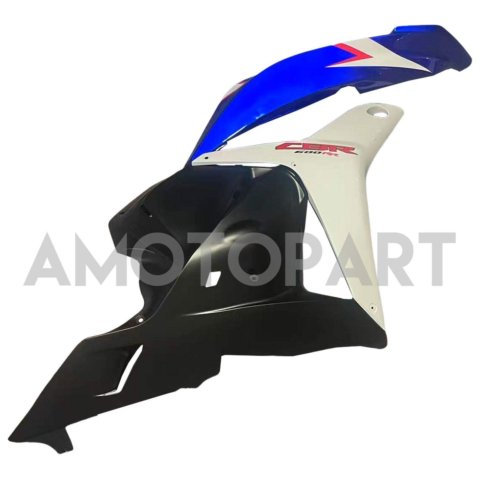 Amotopart 2009-2012 Honda CBR600RR WHITE RED BLUE FAILING KIT
