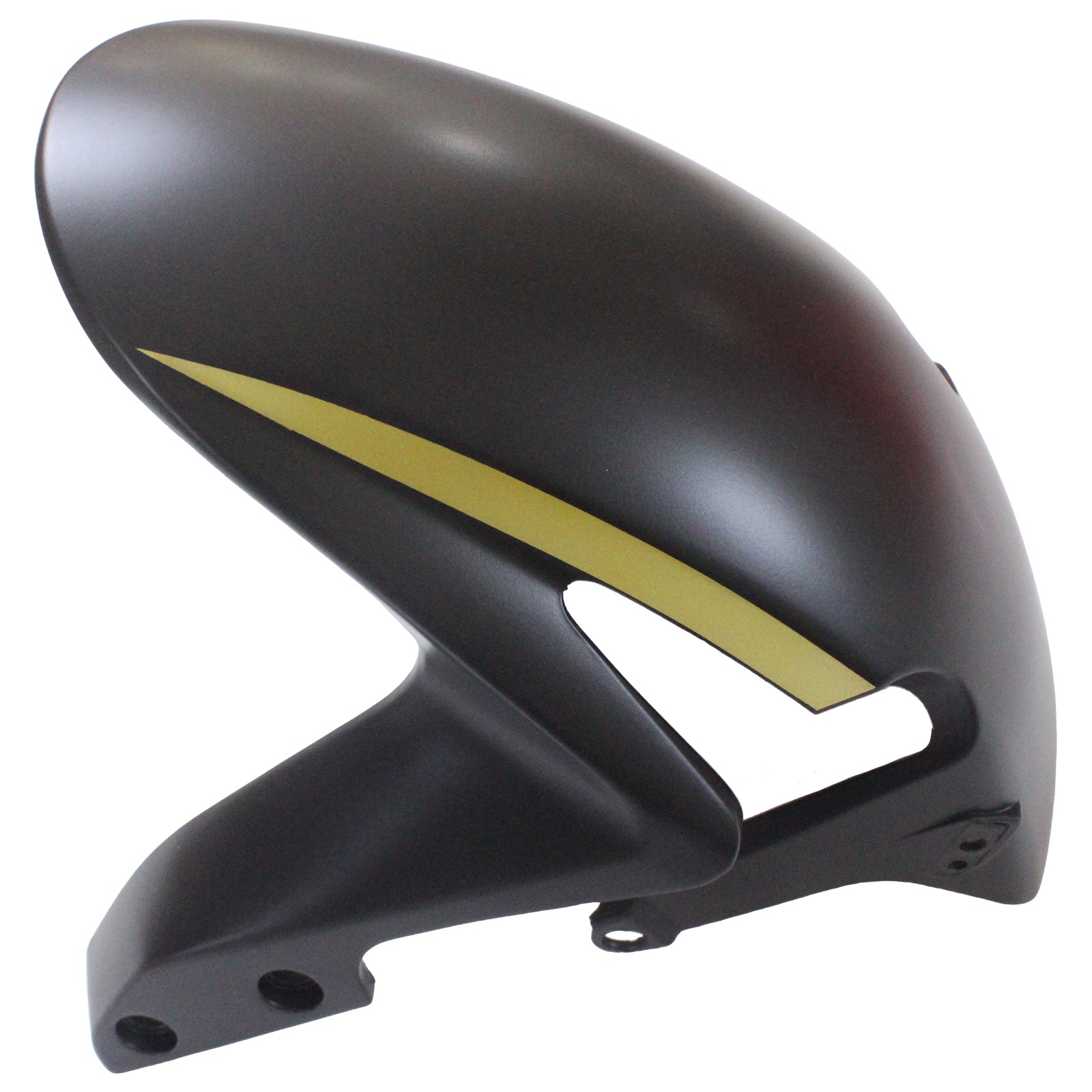 Amotopart 2009–2012 Honda CBR600RR Schwarz-Gold-Verkleidungsset