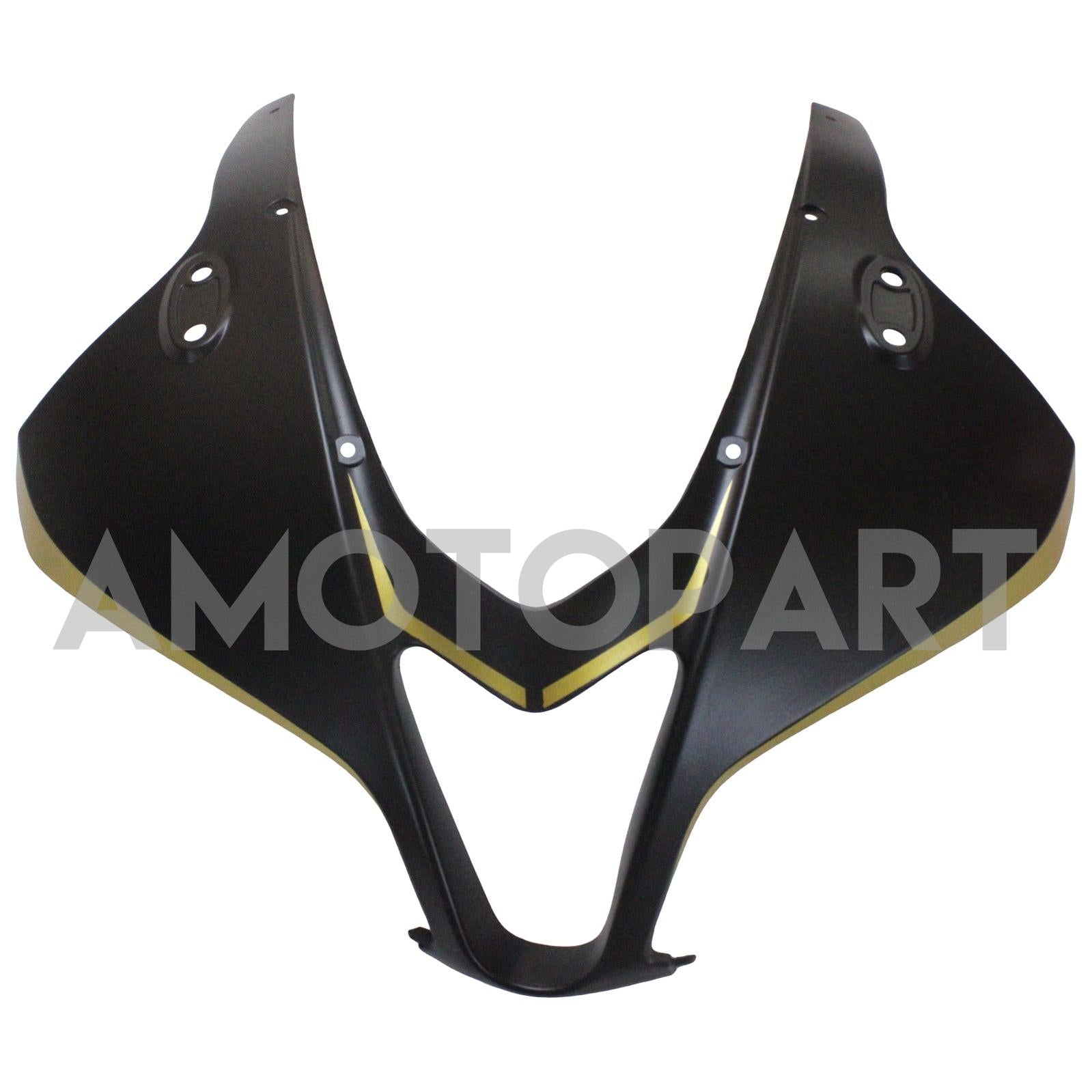 Amotopart 2009–2012 Honda CBR600RR Schwarz-Gold-Verkleidungsset