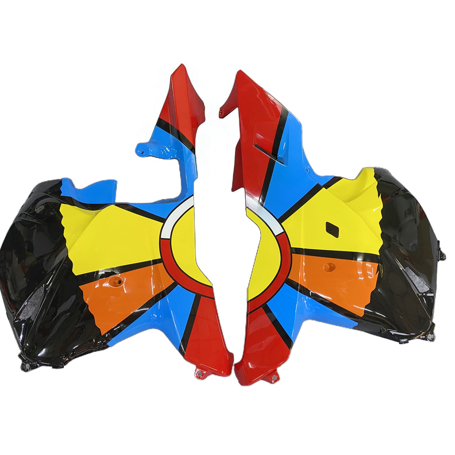 Amotopart 2009-2012 Honda CBR600RR Multicolor Fairing Kit