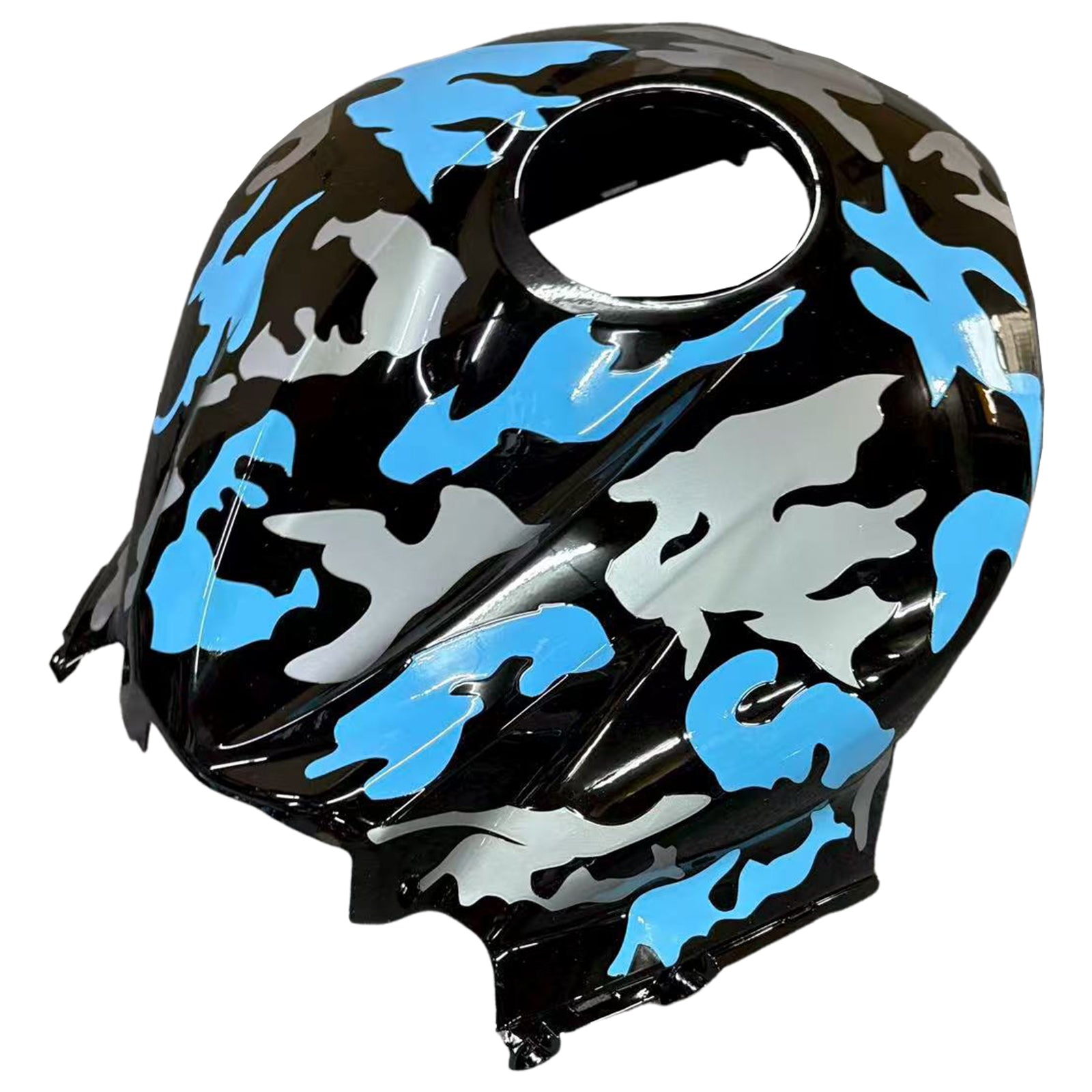 Amotopart 2009-2012 Honda CBR600RR Black Blue Gray Fairing Kit