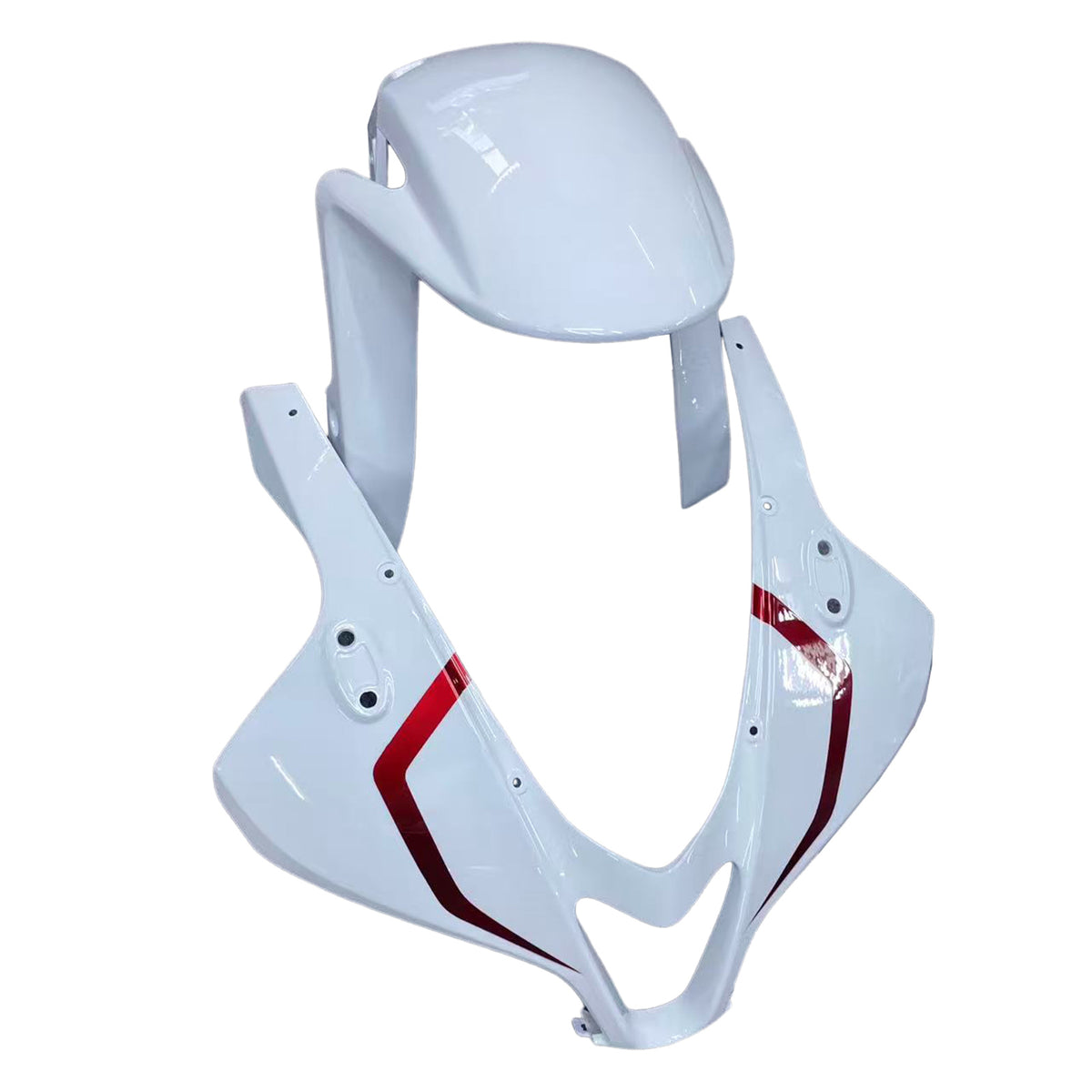 Amotopart 2009-2012 Honda CBR600RR Vit Röd Svart Fairing Kit