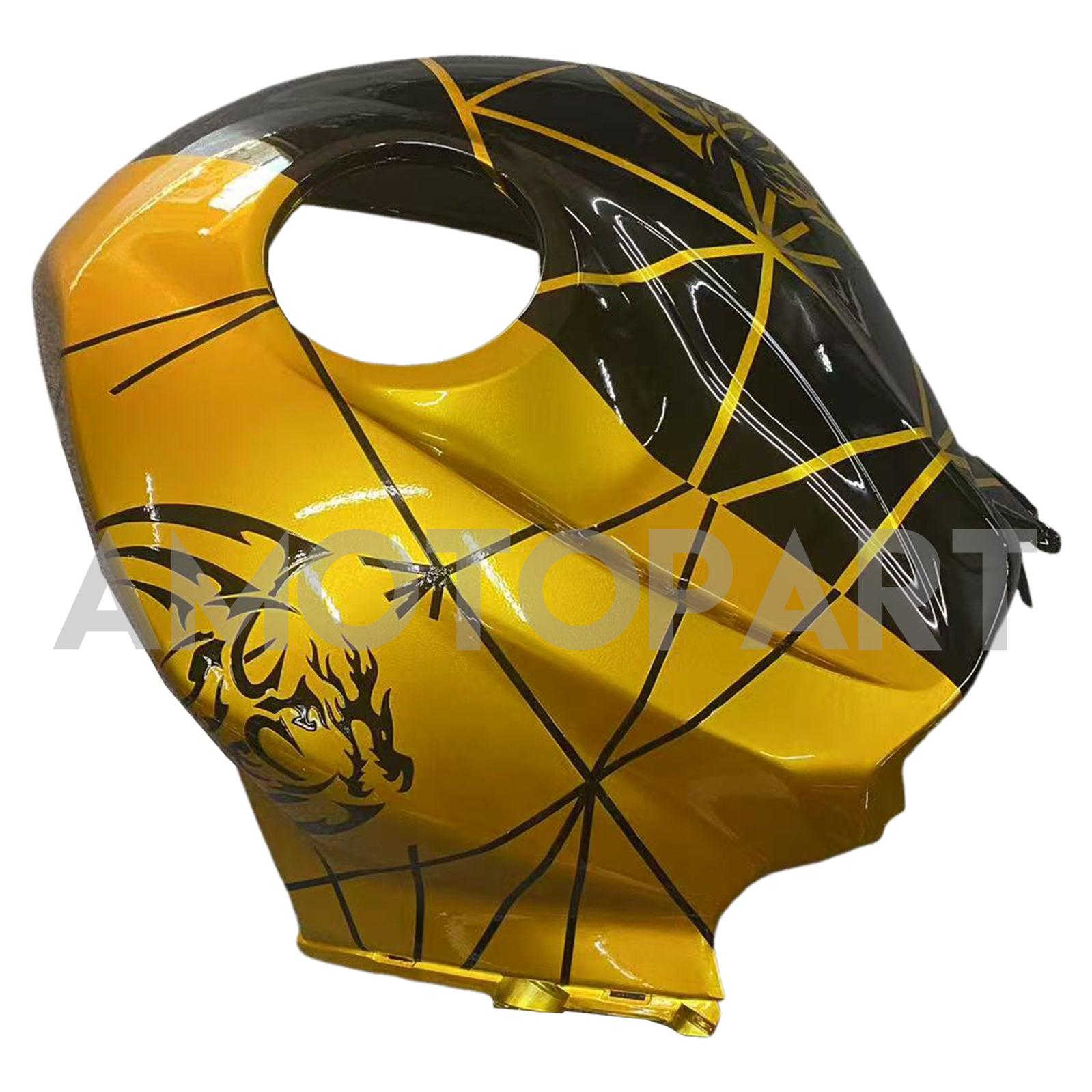 Amotopart 2009-2012 Honda CBR600RR Glod Black Fairing Kit