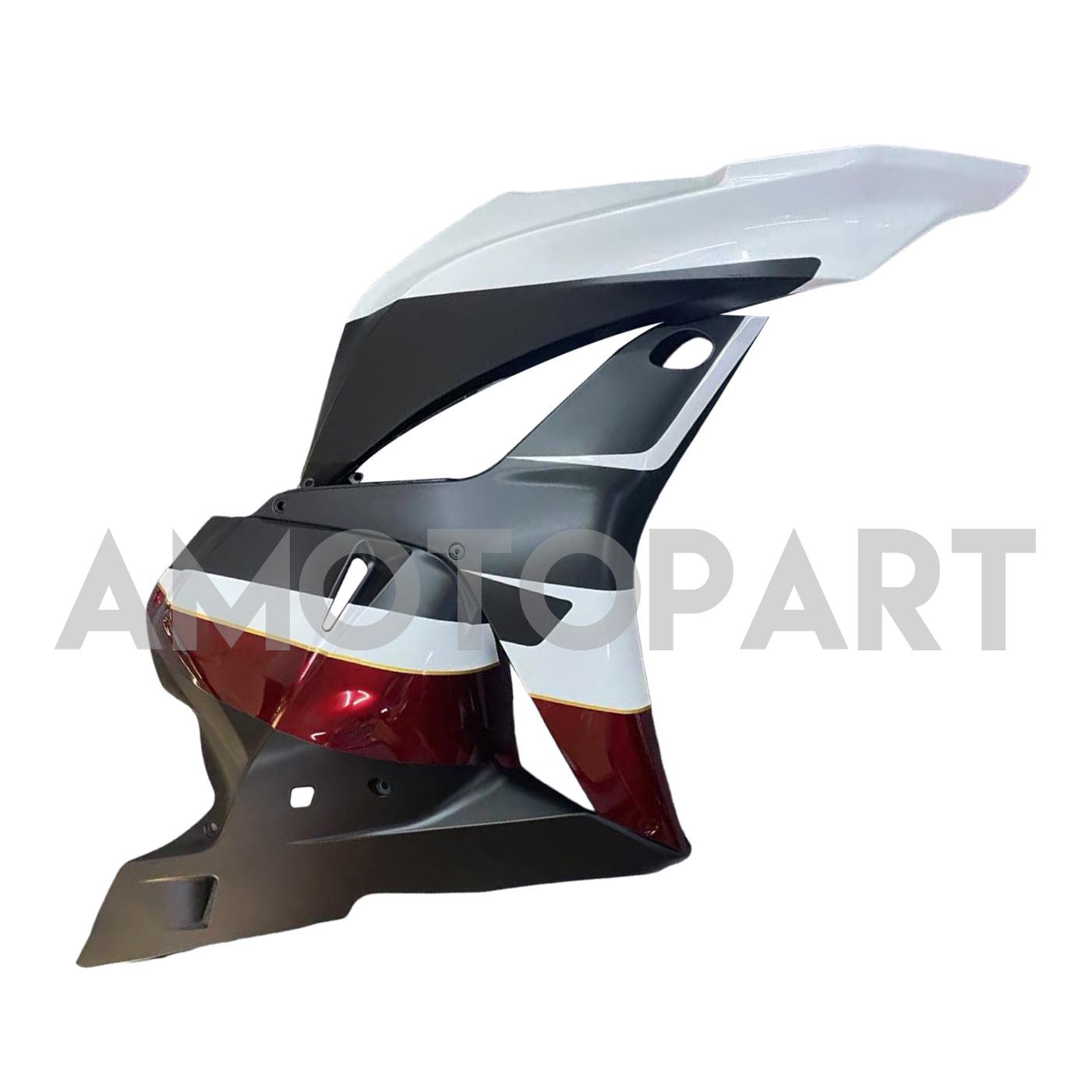 AMOTOPART 2009-2012 Honda CBR600RRブラックホワイトダークレッドフェアリングキット