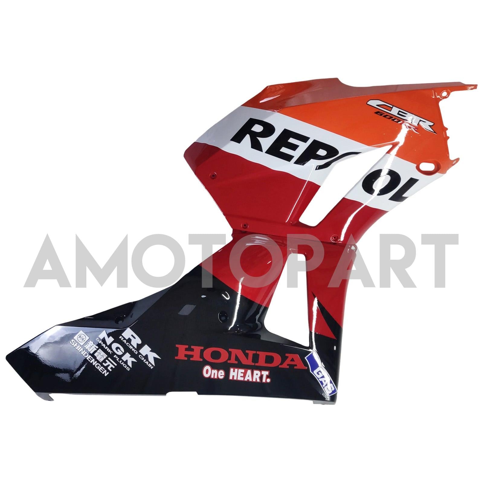 アモトパート13-25 US版 & 13-23 ヨーロッパ仕様 ホンダ CBR600RR フェアリング マルチオレンジキット