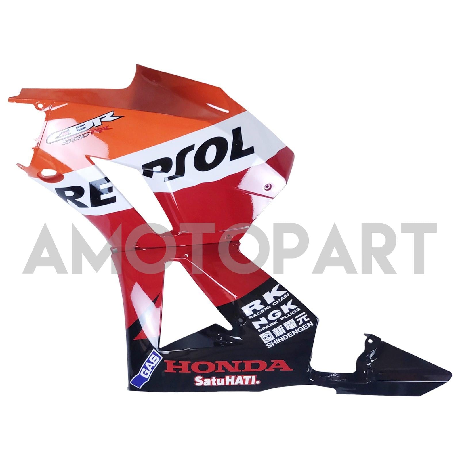 アモトパート13-25 US版 & 13-23 ヨーロッパ仕様 ホンダ CBR600RR フェアリング マルチオレンジキット