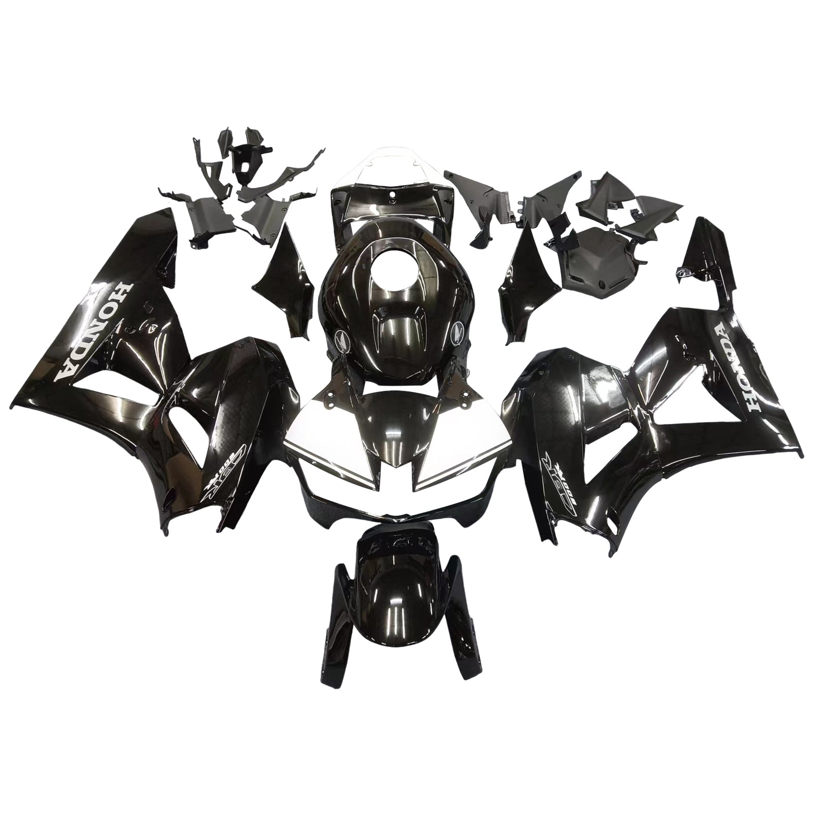 Amotopart 13-25 US ver. & 13-23 European ver. Honda CBR600RR Fairing G-Black Kit