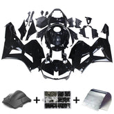 Amotopart 2013-2023 Honda CBR600 Fairing Gloss Black Kit
