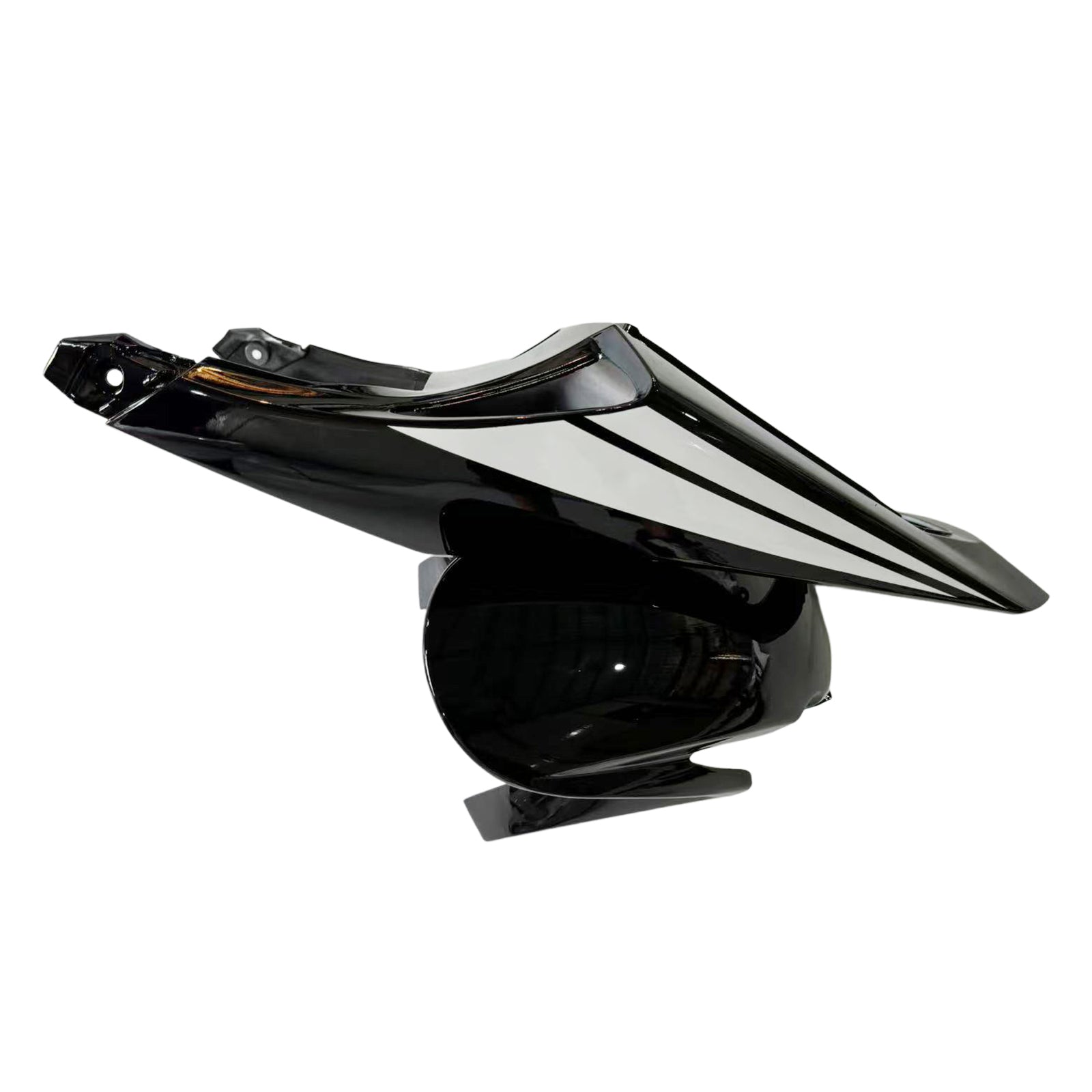 Amotopart 13-25 US-Vers. & 13-23 Europäische Version Honda CBR600 Verkleidung Weiß&Schwarzes Style2-Kit