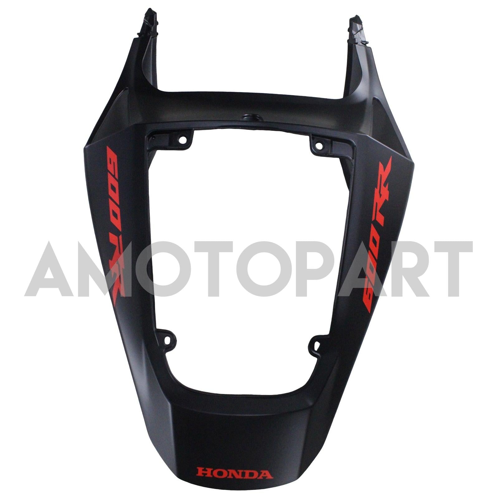 Amotopart 13-25 version américaine & Carénage noir mat pour Honda CBR600 version européenne 13-23&Kit logo rouge