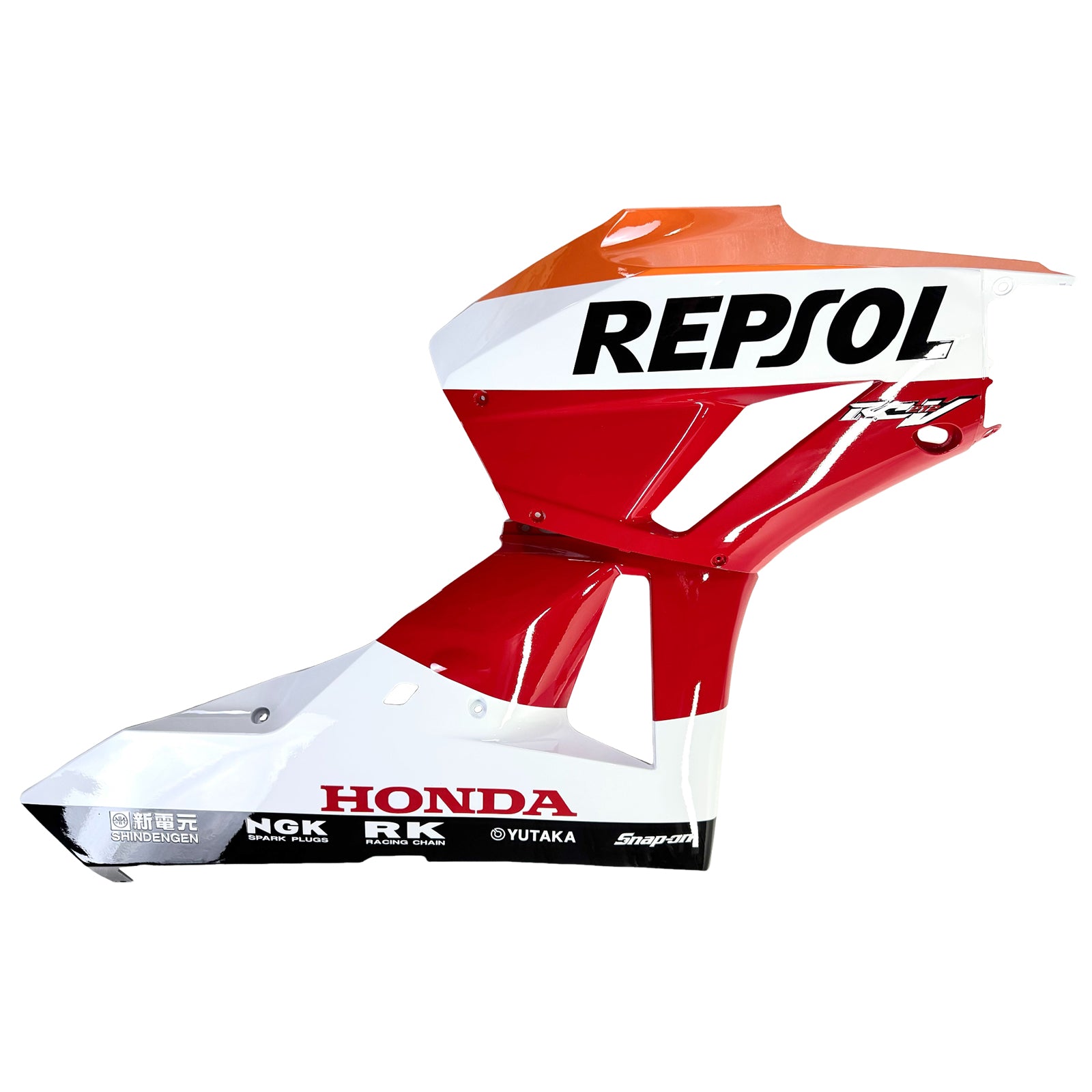 Amotopart 2013-2020 Honda CBR600 Fairing Red & Orange Repjol Kit
