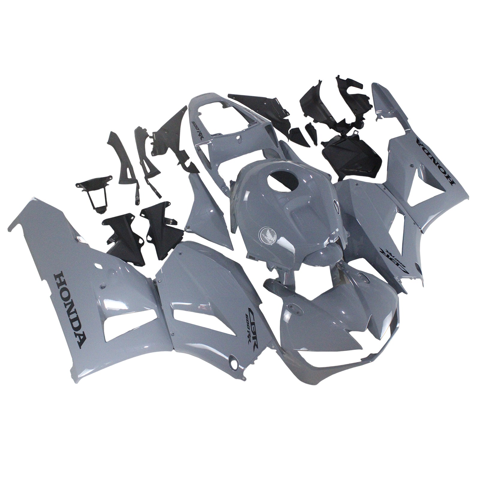 Amotopart 2013-2023 Honda CBR600 Fairing Grey Kit
