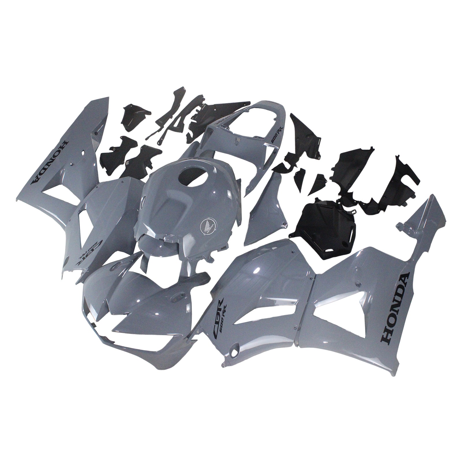 Amotopart 2013-2023 Honda CBR600 Fairing Grey Kit