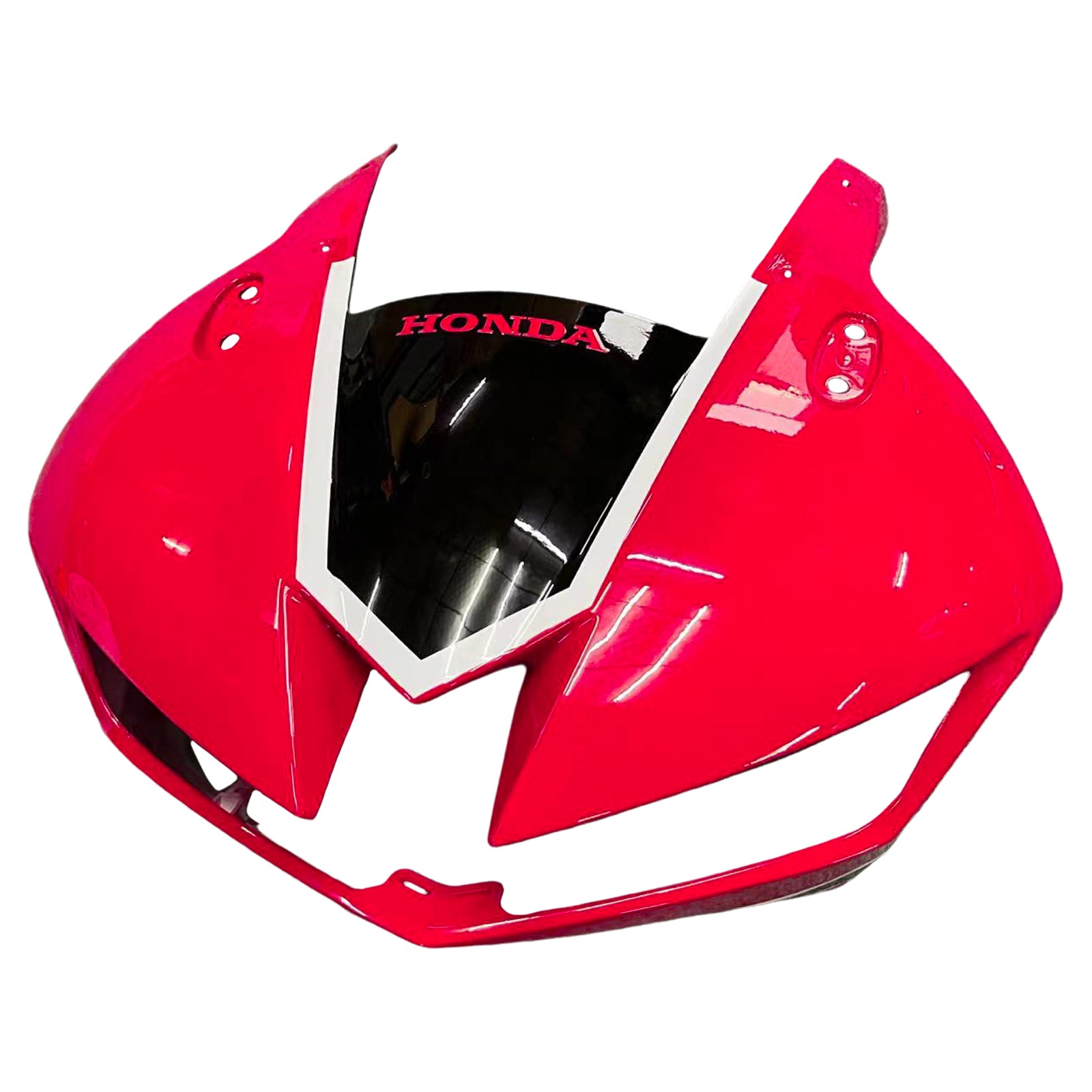 Amotopart 2013-2023 Honda CBR600 Kit de carénage rouge et noir Style3