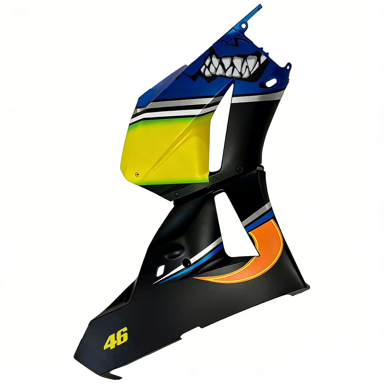 Amotopart 13-26 US ver. &  13-23 Versione europea F5 CBR600RR Honda Giallo&BKit di carene Blue Style2