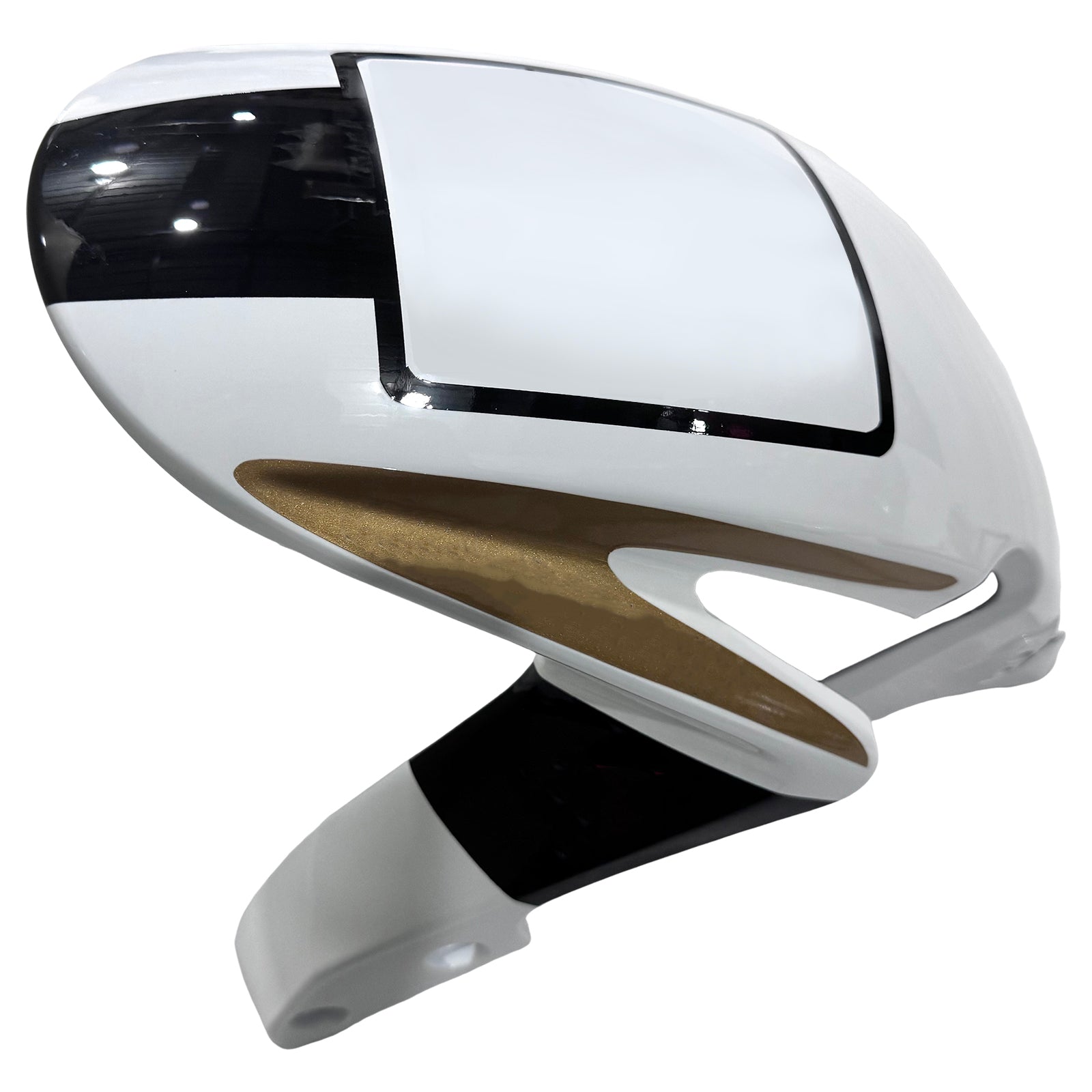 Amotopart 13-25 versão EUA. & Versão europeia 13-23 F5 CBR600RR Honda Black&Kit de carenagem White Style2