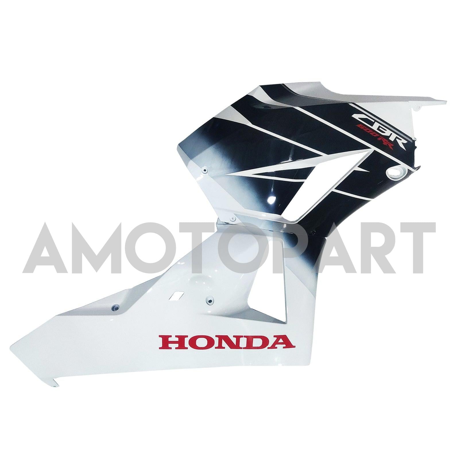 Amotopart 13-25 US ver. & 13-23 European ver. F5 CBR600RR Honda Black&White Style3 Fairing Kit