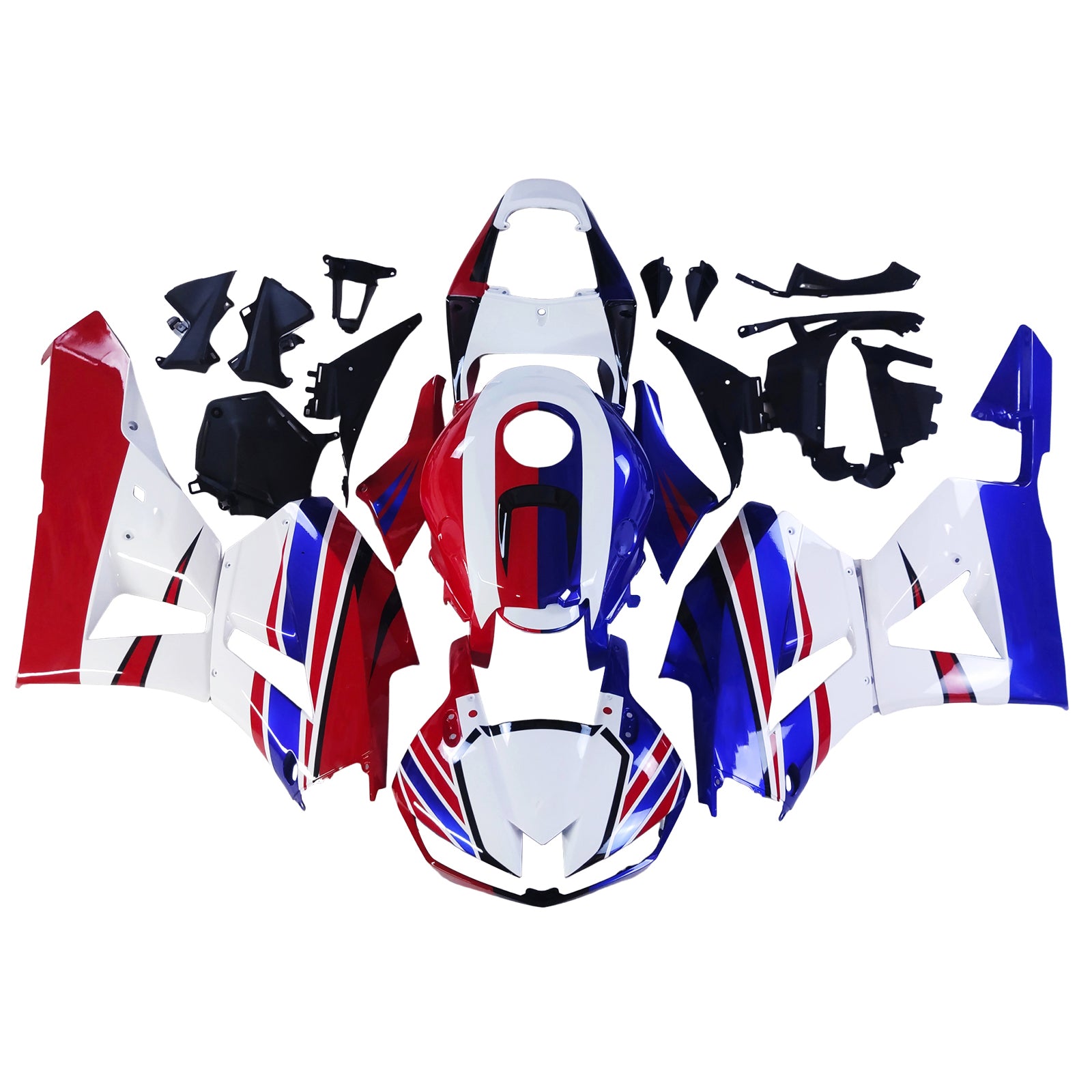Amotopart 13-25 US ver. & 13-23 European ver. F5 CBR600RR Honda Red&Blue Style4 Fairing Kit