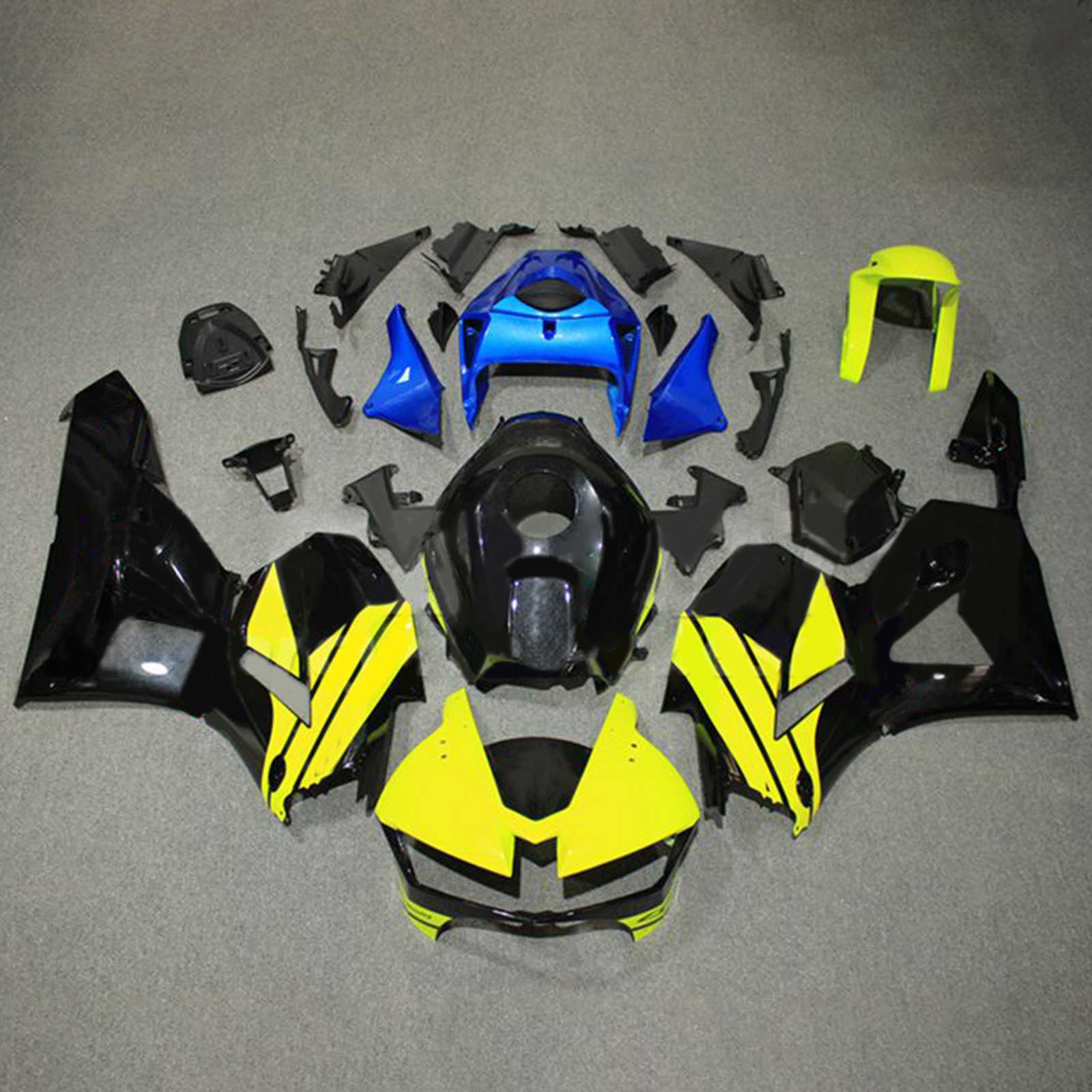 Amotopart 13-26 US ver. & 13-23 European ver. F5 CBR600RR Honda Yellow&Blue Fairing Kit