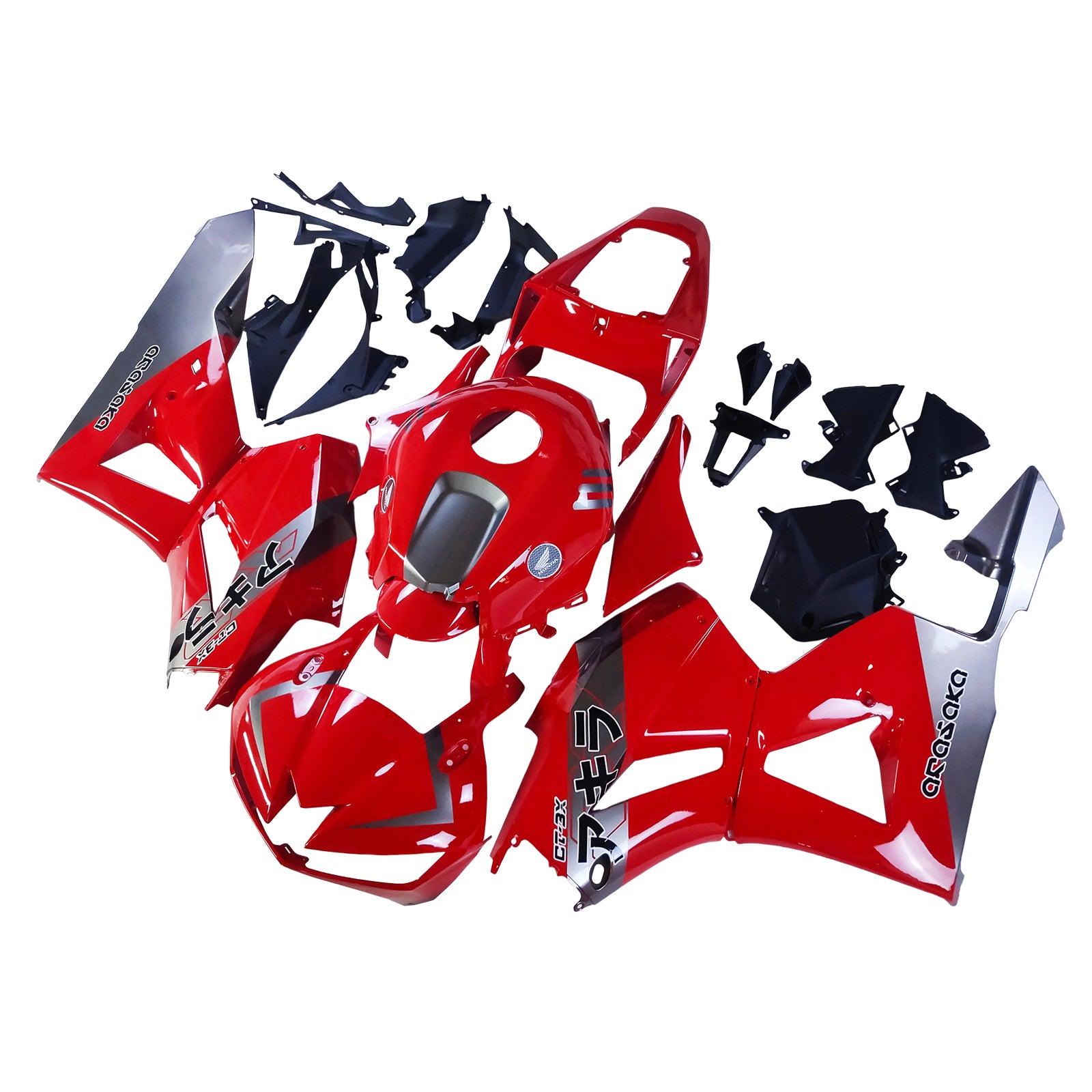 Amotopart 13-25 US ver. & 13-23 European ver. F5 CBR600RR Honda Red Fairing Kit