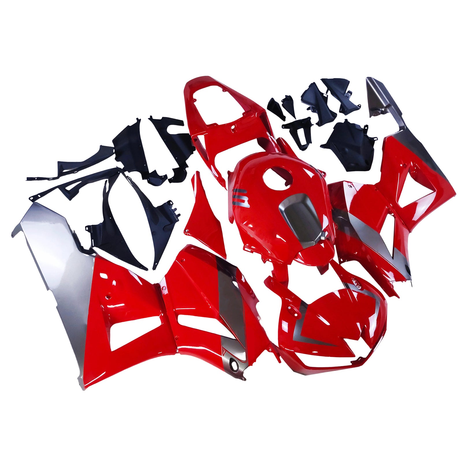 Amotopart 13-25 US verze. & Sada červené kapotáže Honda CBR600RR pro evropskou verzi F5 z roku 13-23