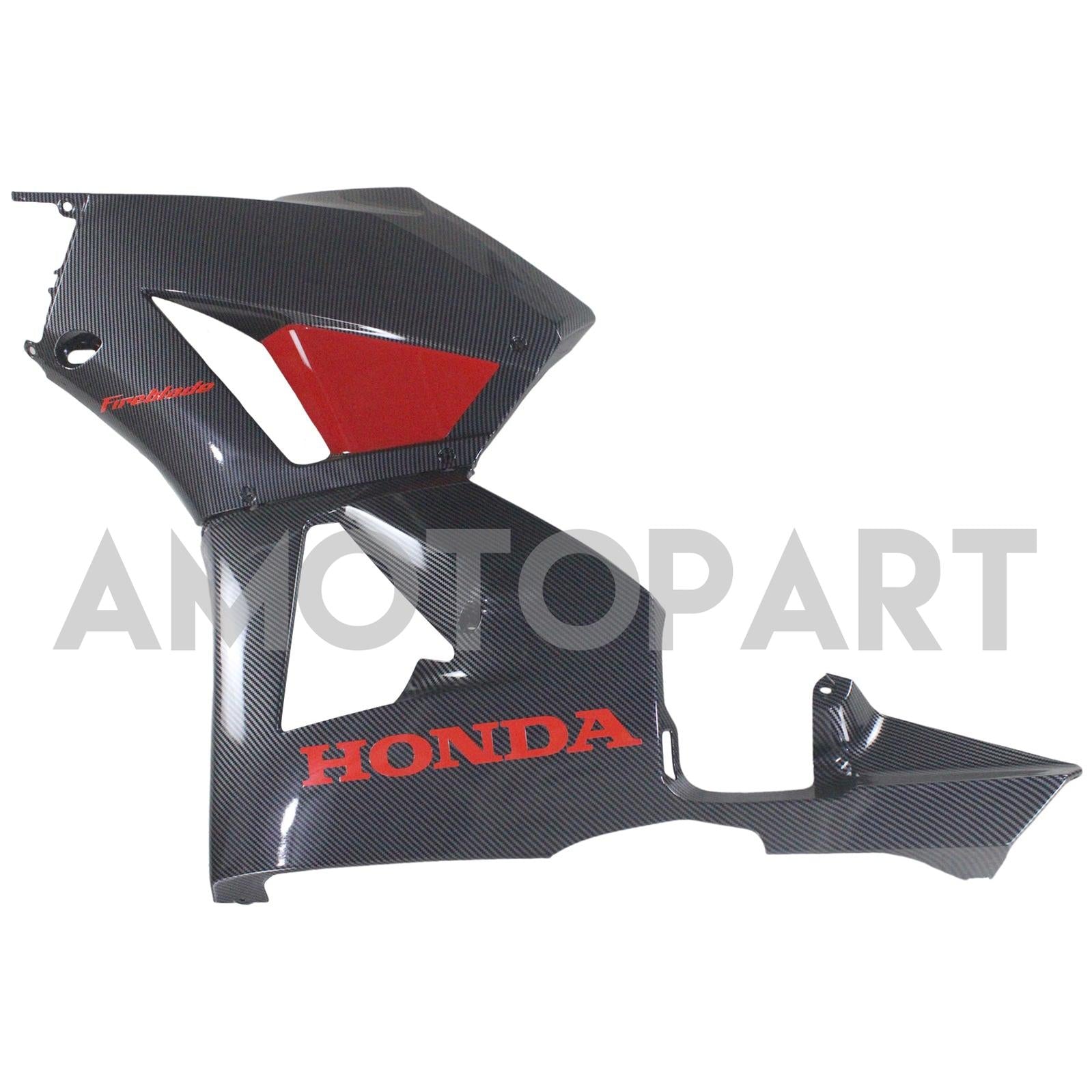 Amotopart 13-25 US-Vers. & 13-23 Europäische Version F5 CBR600RR Honda Carbonfaser&Rotes Verkleidungsset