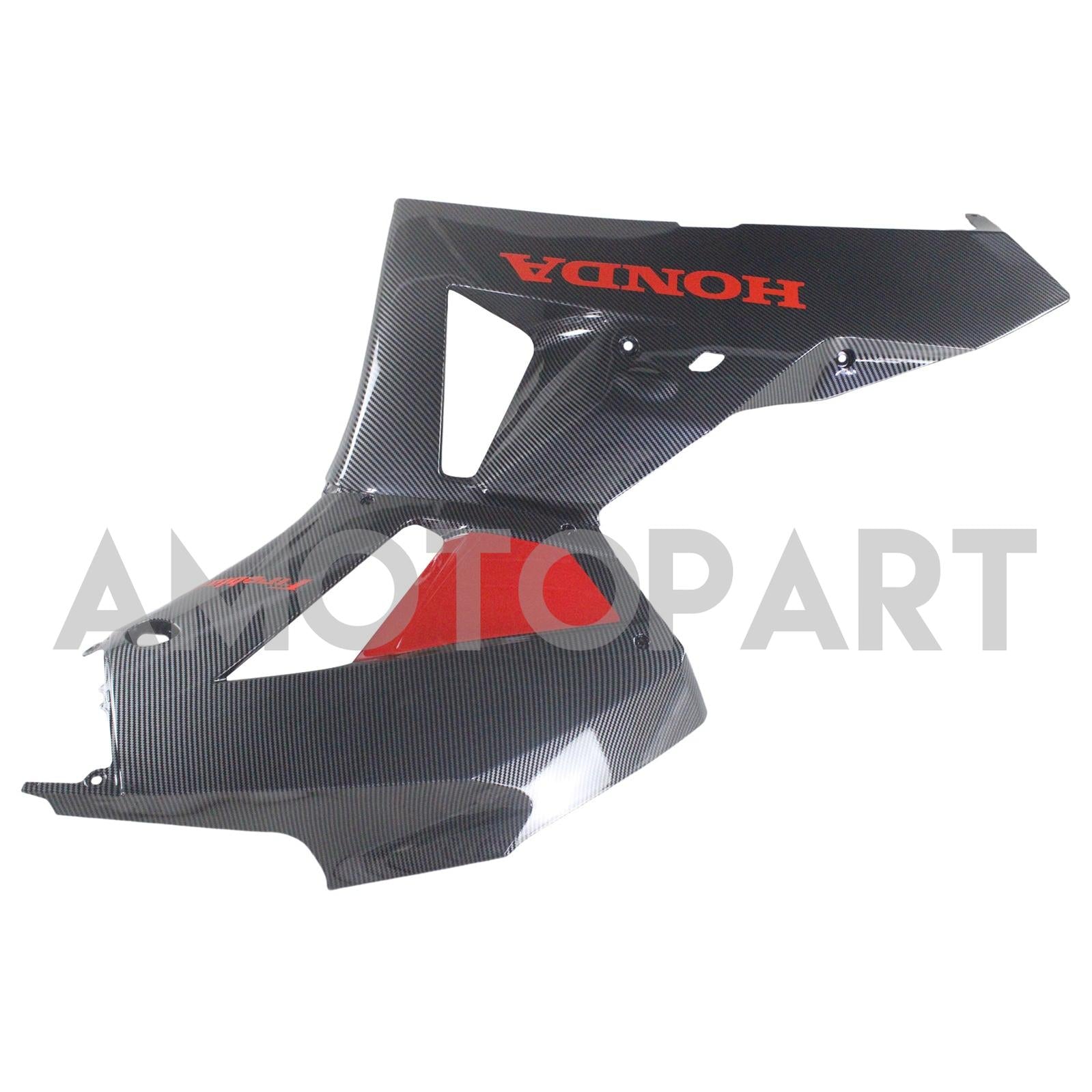Amotopart 13-25 US-Vers. & 13-23 Europäische Version F5 CBR600RR Honda Carbonfaser&Rotes Verkleidungsset