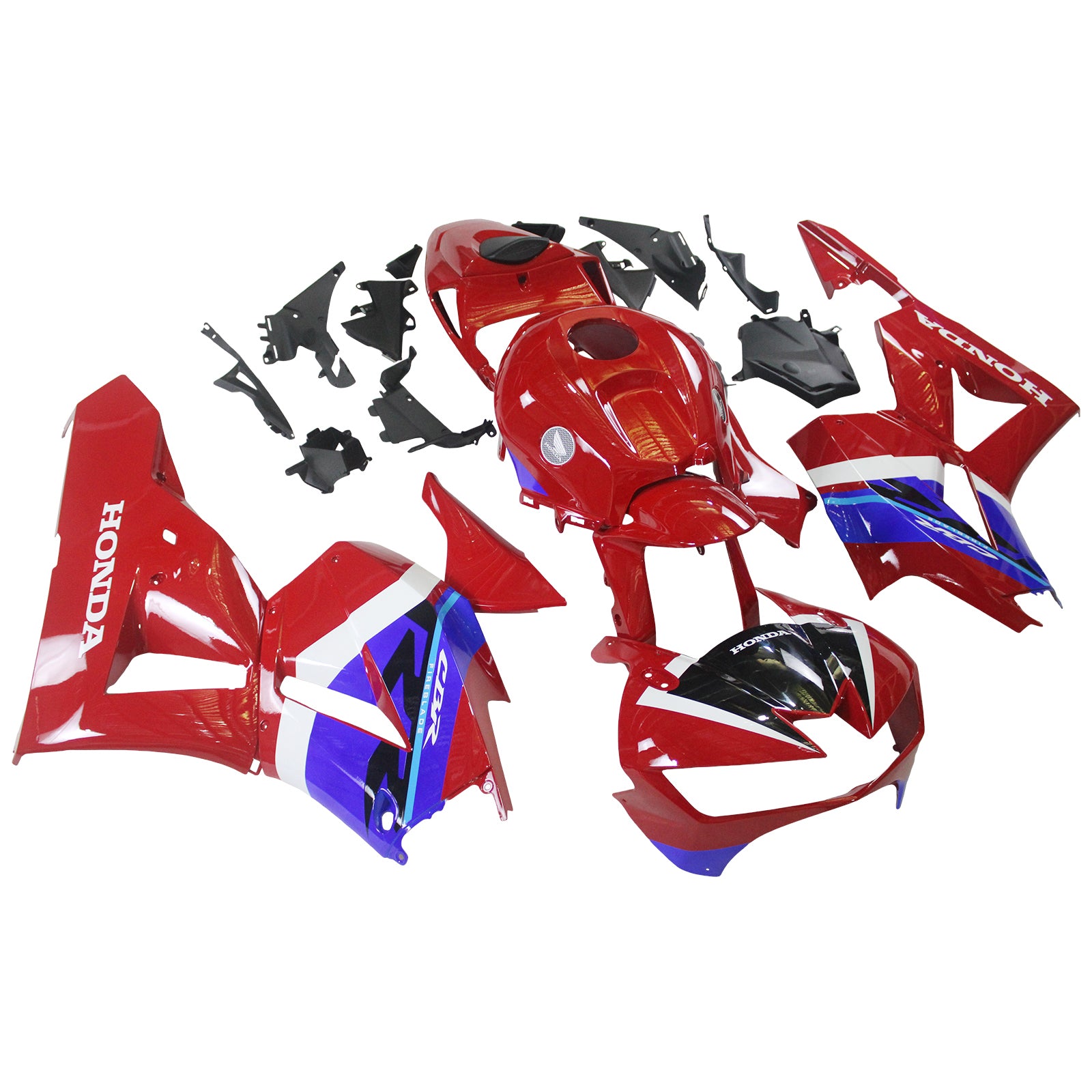 Amotopart 2013-2023 F5 CBR600RR Honda Red&Blue Fairing Kit