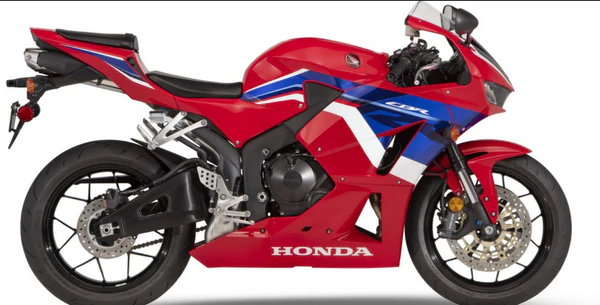 Amotopart 2013-2023 F5 CBR600RR Honda Kit de carénage rouge et bleu