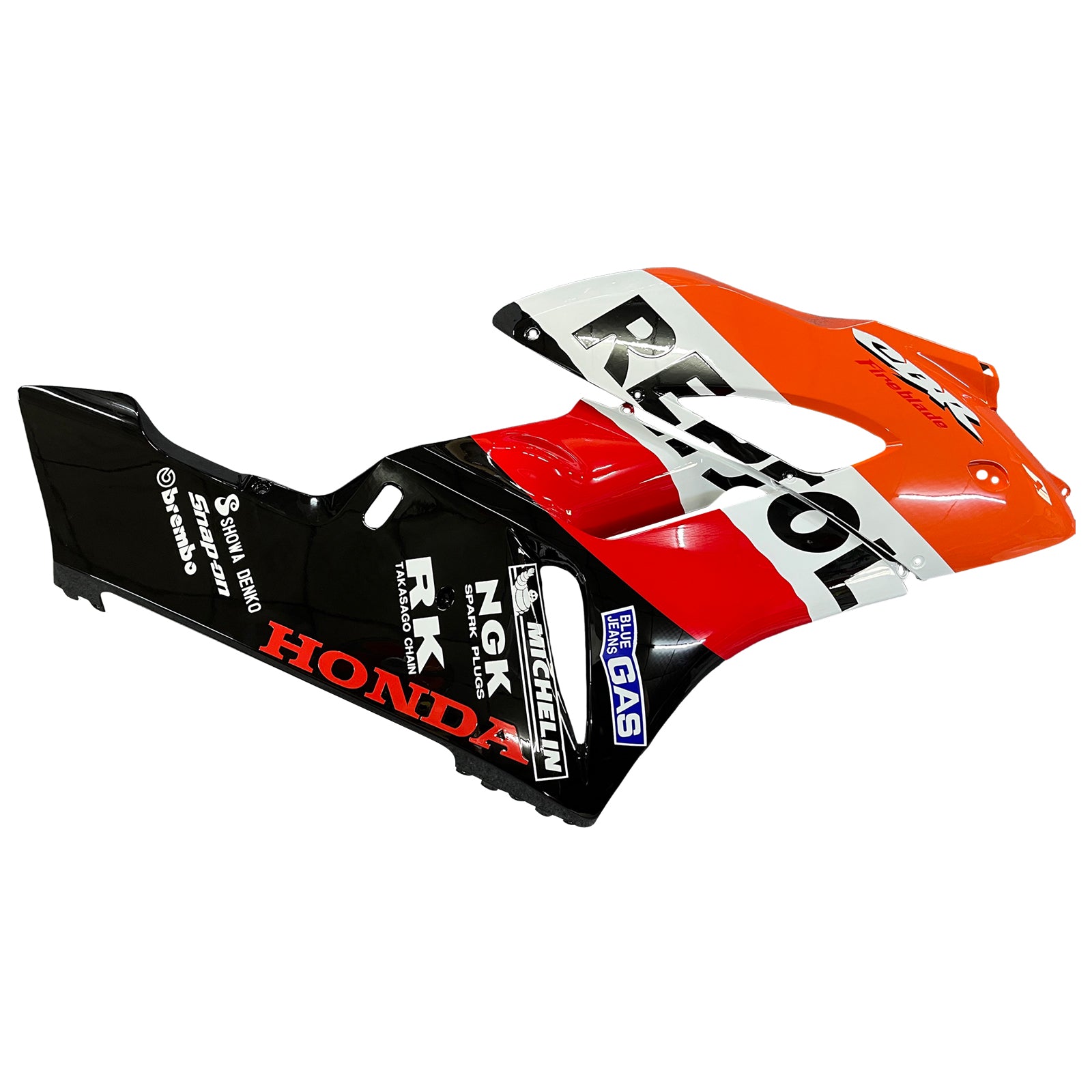 Amotopart Fairings Honda CBR1000RR 2004-2005 Fairing Repsol Racing Black Orange Fairing Kit