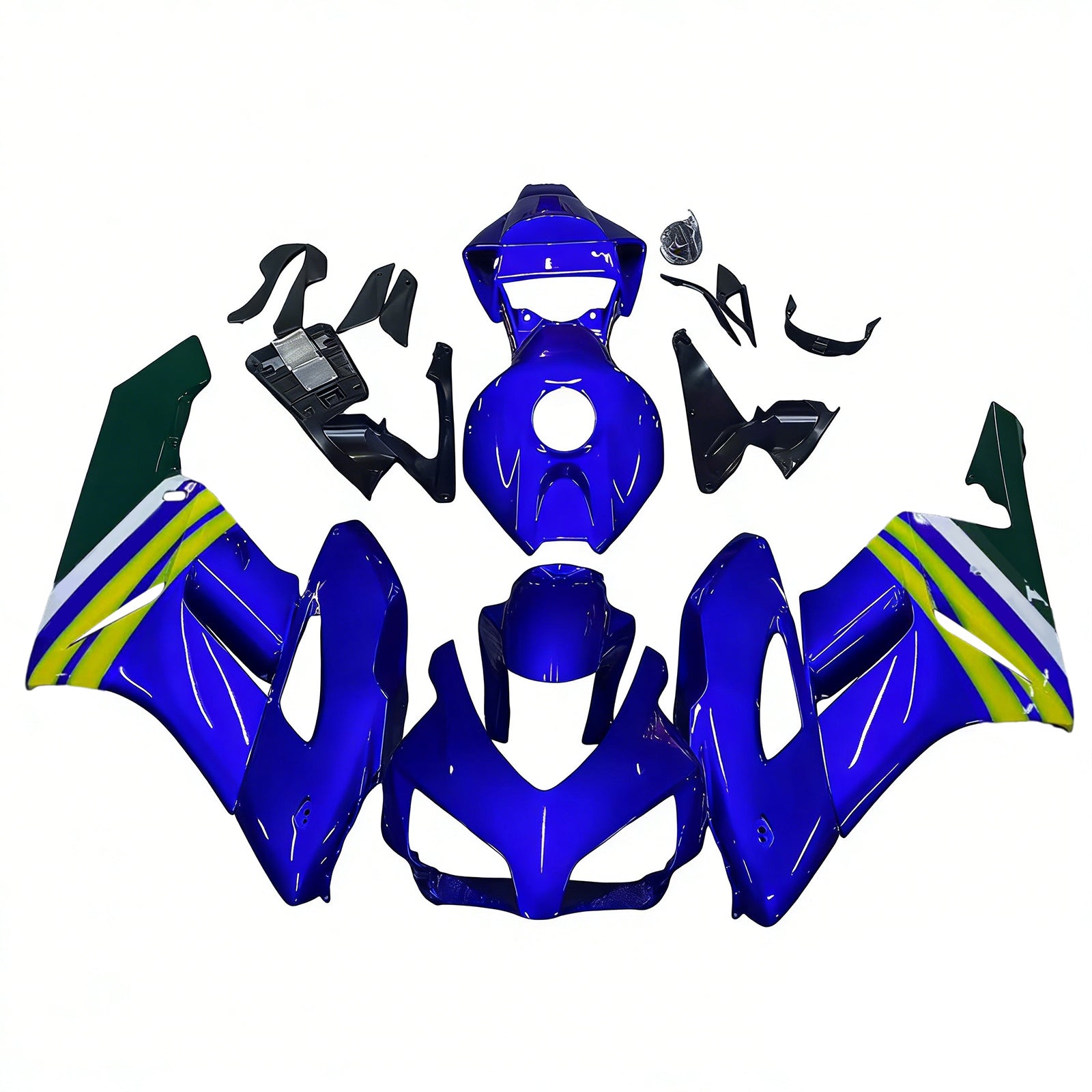Amotopart 2004-2005 CBR1000RR Honda Fairing Blue Kit