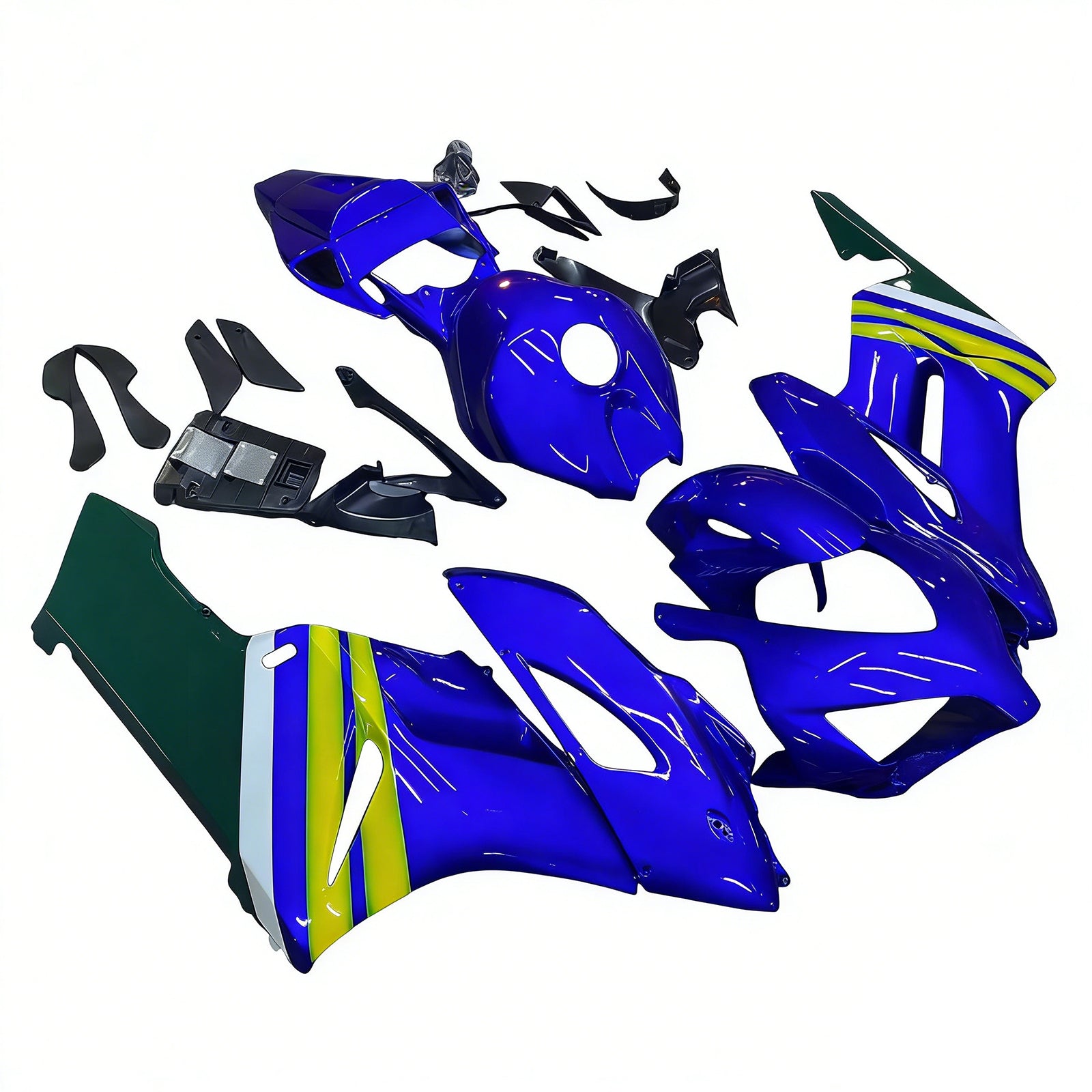 Amotopart 2004-2005 CBR1000RR Honda Fairing Blue Kit